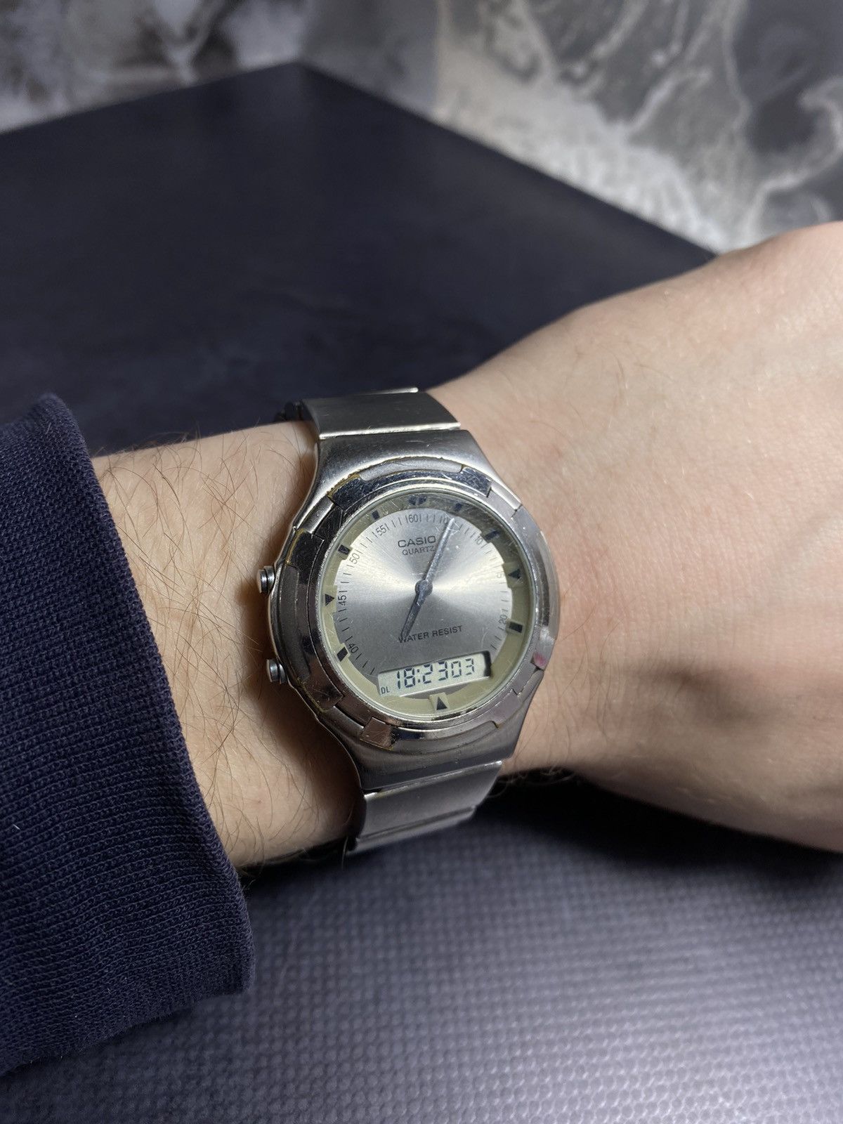 Casio Casio LA500 Vintage Hybrid Watch Japanese Brand Size ONE SIZE - 5 Thumbnail
