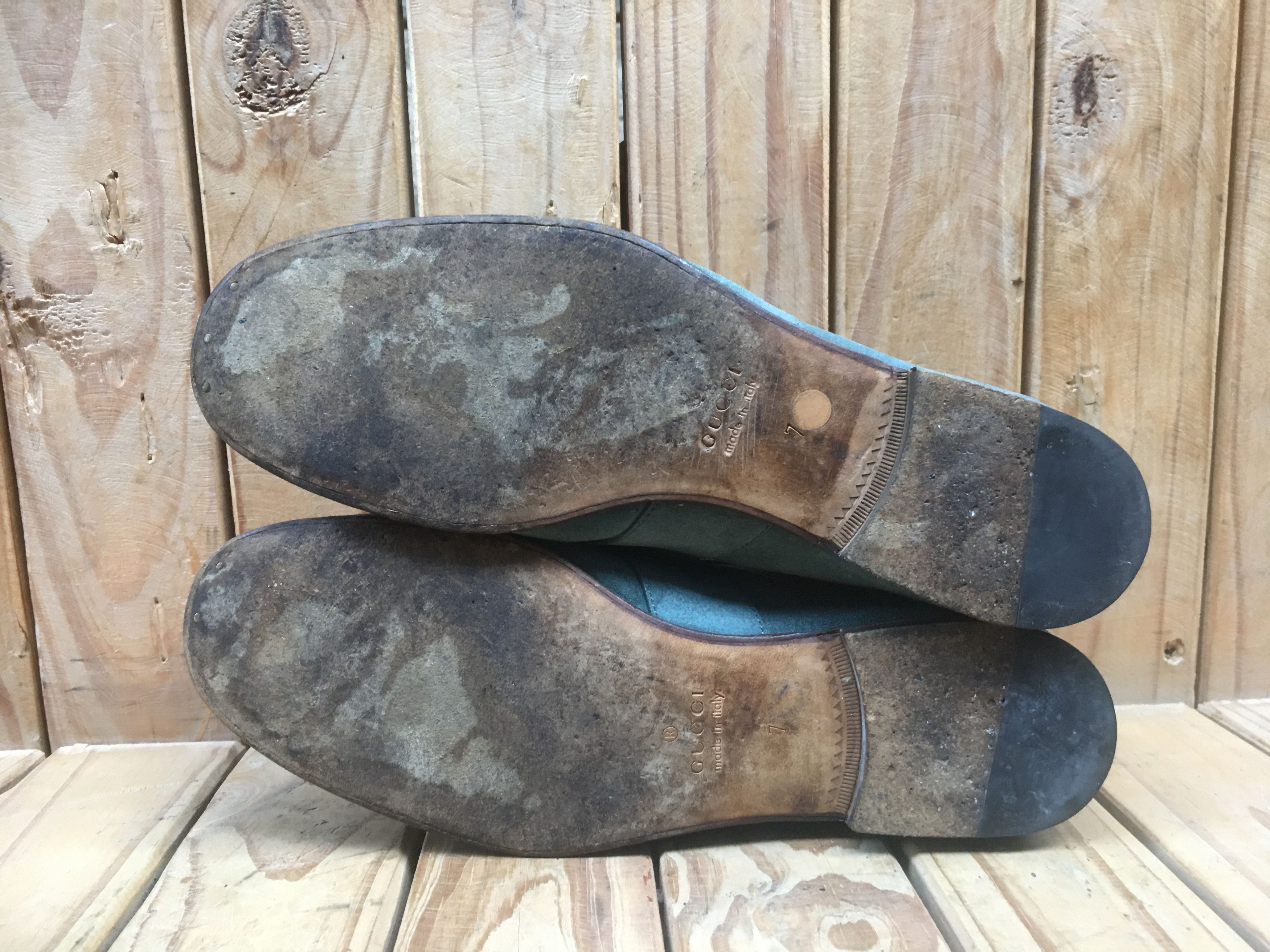 Gucci Gucci suede leather loafers size UK 7 Size US 7.5 / EU 40-41 - 11 Thumbnail