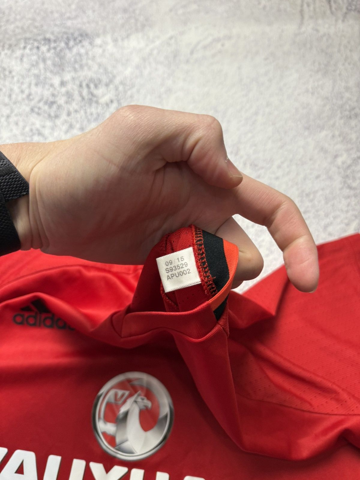 Adidas Wales 2017 training football shirt jersey Adidas Vauxhall Size US M / EU 48-50 / 2 - 11 Thumbnail