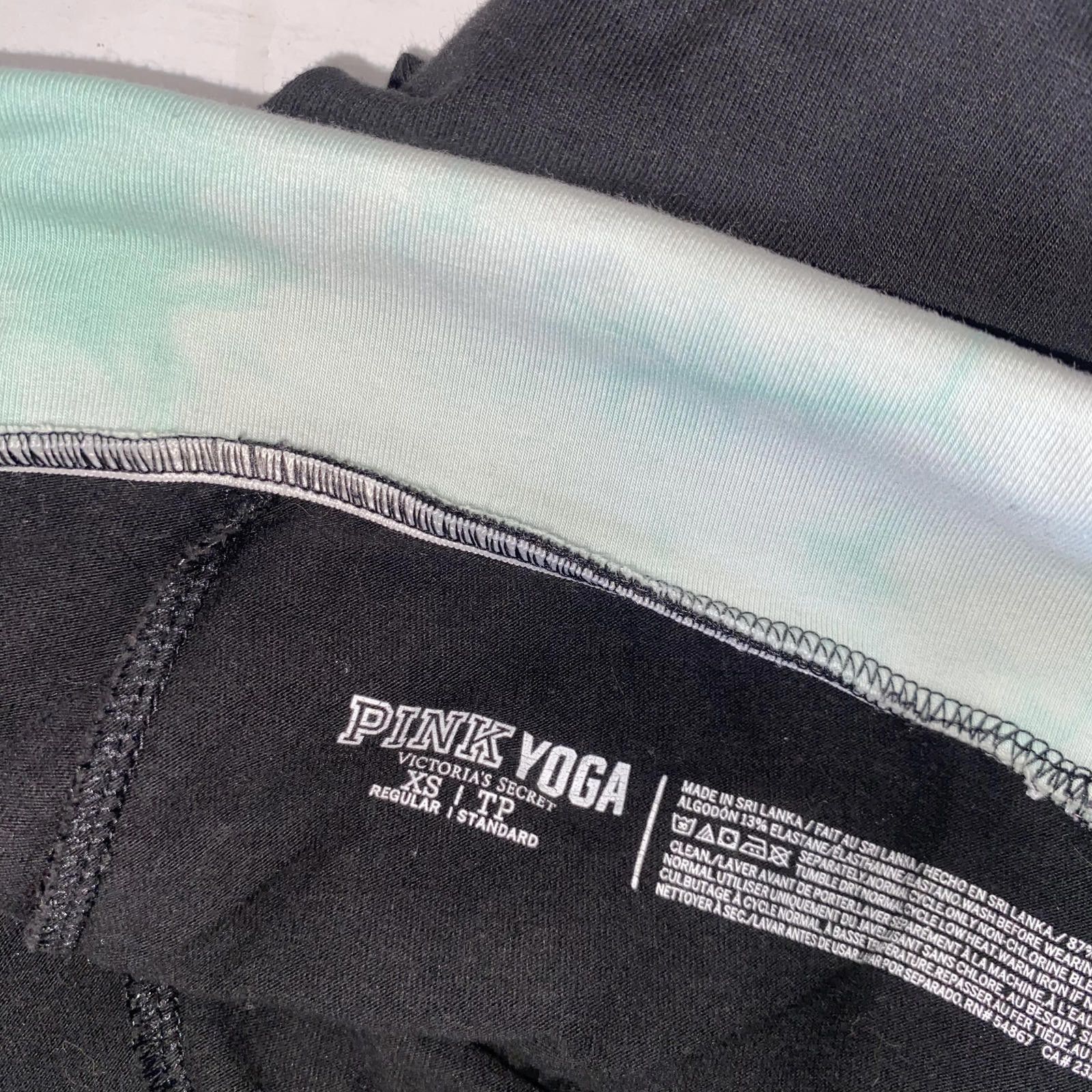 Designer Y2k Victorias Secret Foldover Leggings XS Size 26" / US 2 / IT 38 - 3 Thumbnail