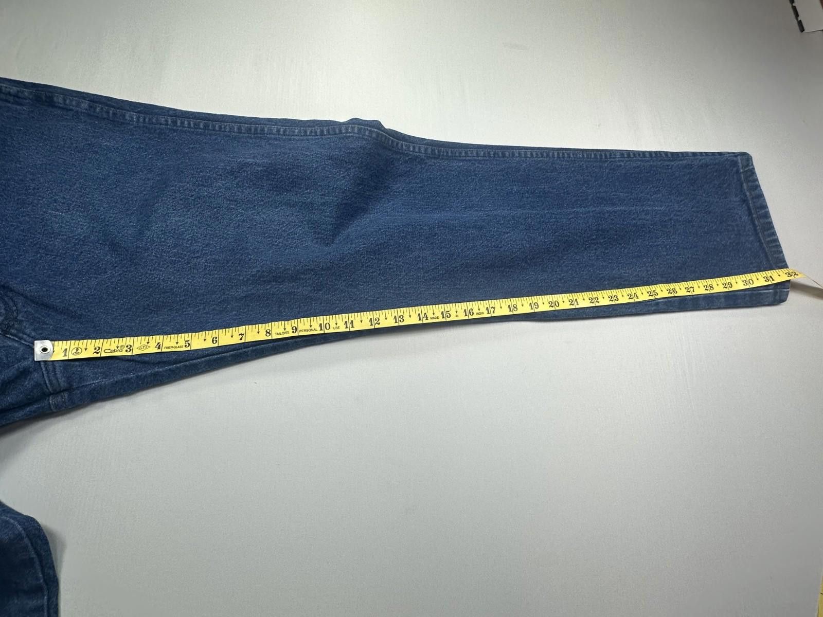 Wrangler Wrangler Straight Leg Denim Jeans Blue Men's 36/32 Size US 36 / EU 52 - 5 Thumbnail