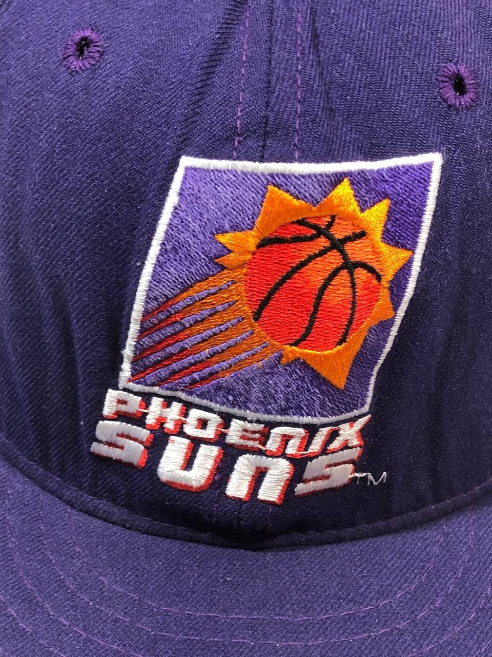 NBA × Vintage Vintage Phoenix Suns NBA Wool Grossman Cap SnapBack Hat Size ONE SIZE - 4 Thumbnail