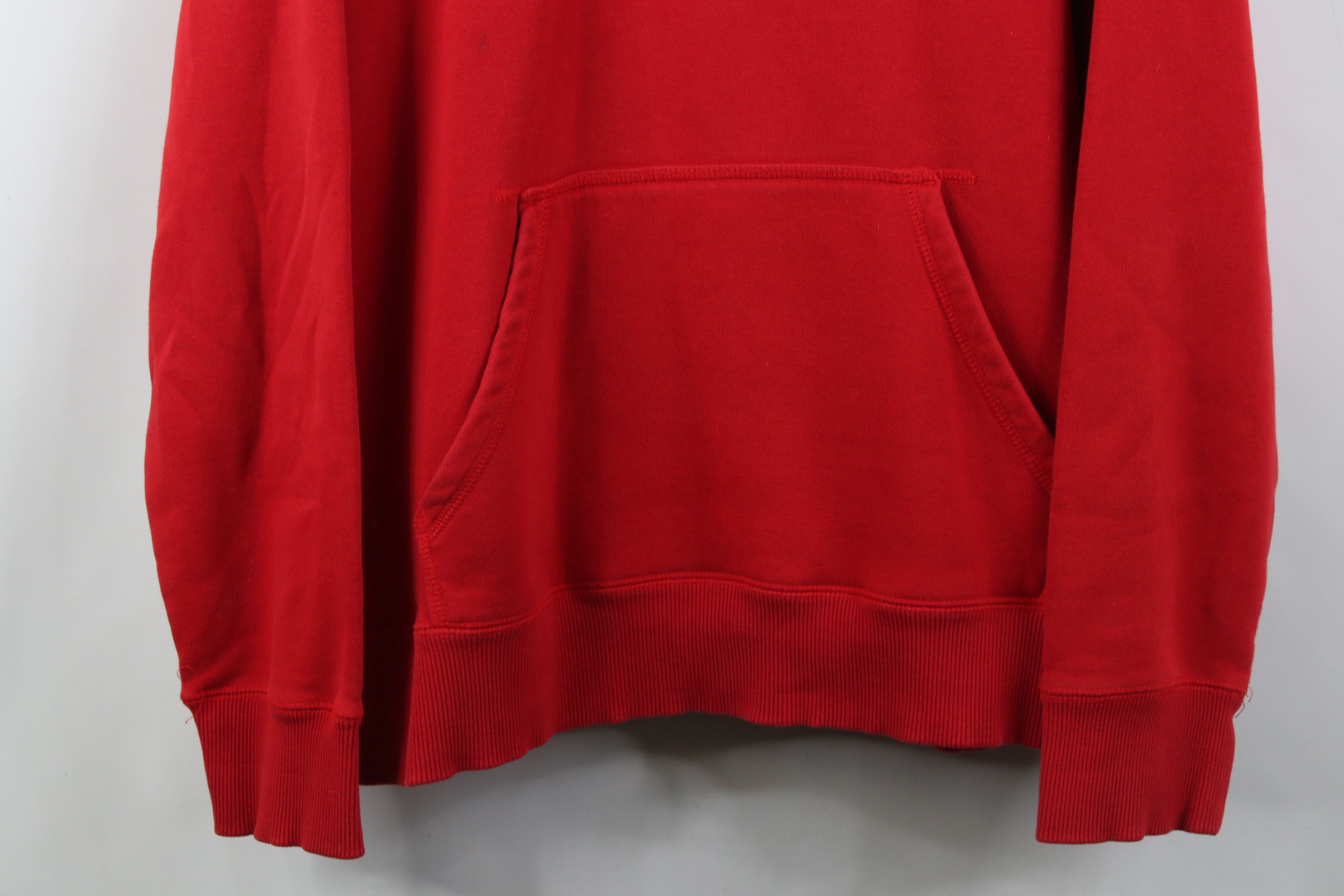Nike Vintage Y2K Nike Swoosh Block Letter Hoodie Sweatshirt Size US XXL / EU 58 / 5 - 3 Thumbnail
