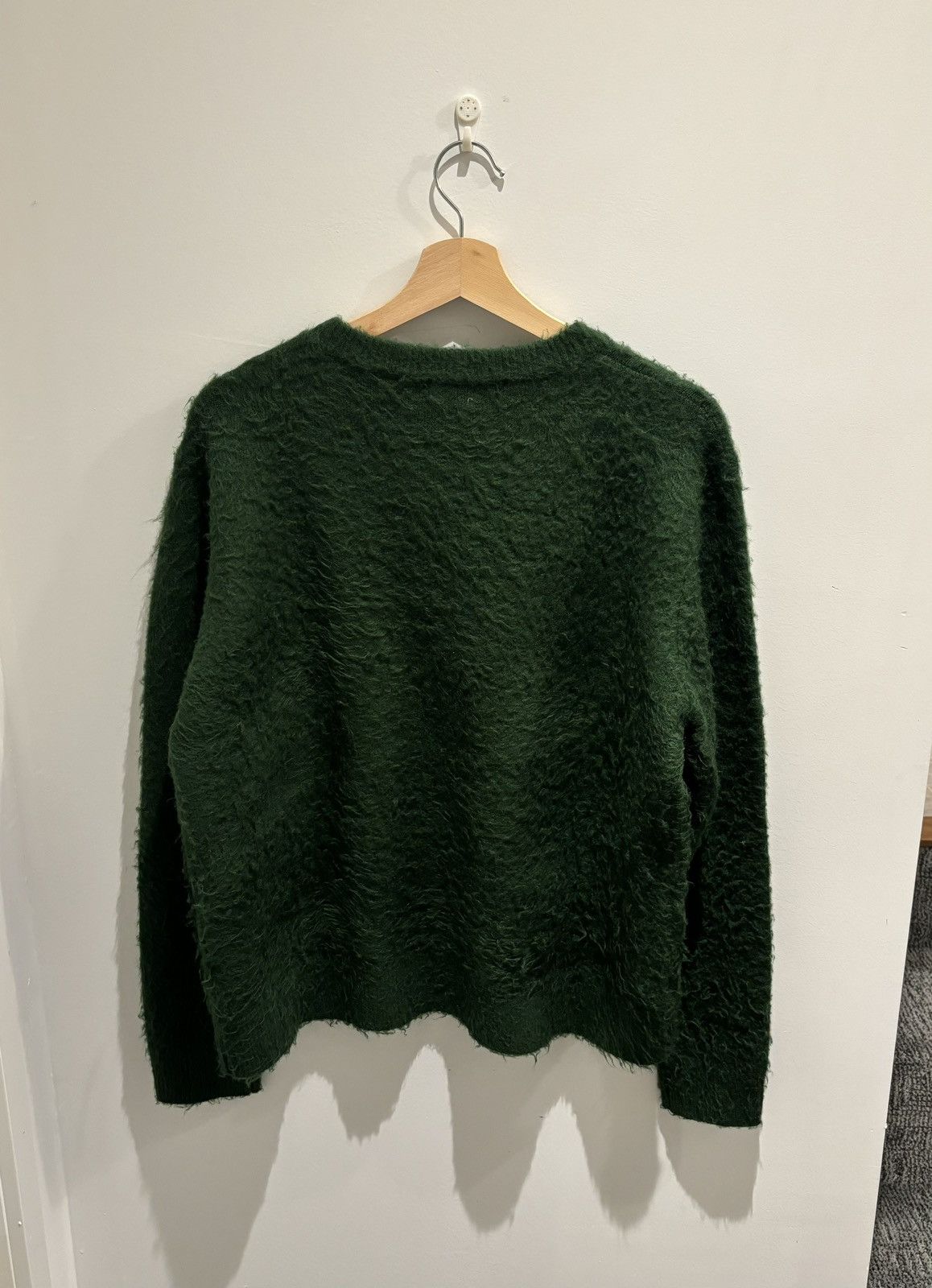 Other × Streetwear ART-E-FICIAL Grassy Green Mohair Sweater
