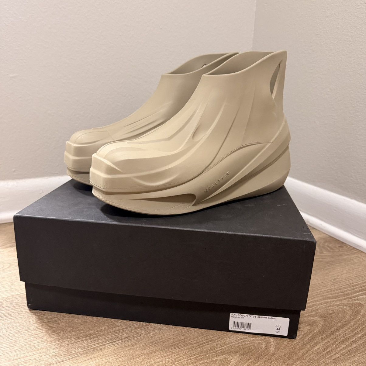 1017 ALYX 9SM Alyx 1017 9SM Mono Boot sz 11 Beige Size US 11 / EU 44 - 1 Thumbnail