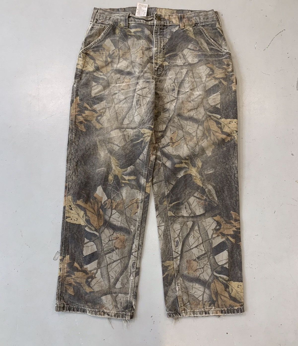 Vintage carhartt realtree denim