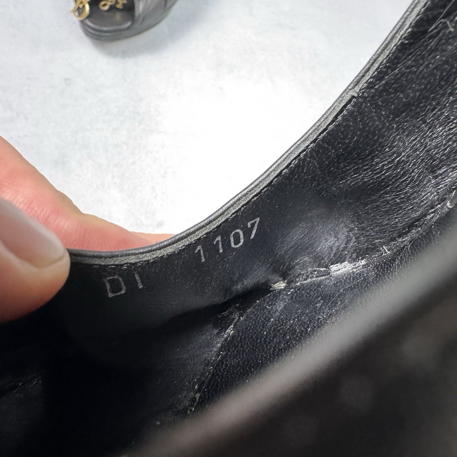 Dior Vintage Christian Dior Heels Black Size 40 Us 10 Metallic Size US 10 / IT 40 - 15 Thumbnail