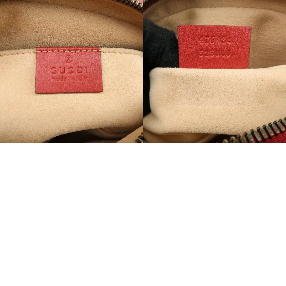 Gucci Gucci GG Marmont Matelasse Leather Belt Bag Red Size ONE SIZE - 8 Thumbnail