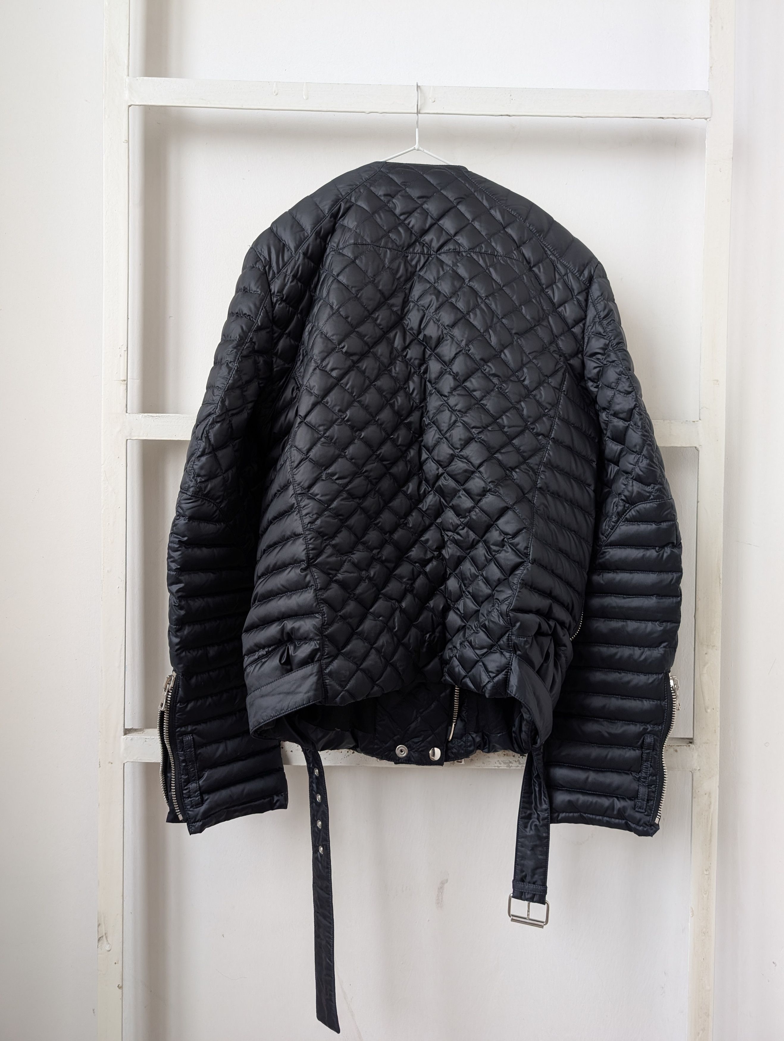 Balmain Balmain Quilted Biker Jacket FW12 (Oliver Rousteing) Size US L / EU 52-54 / 3 - 18 Thumbnail