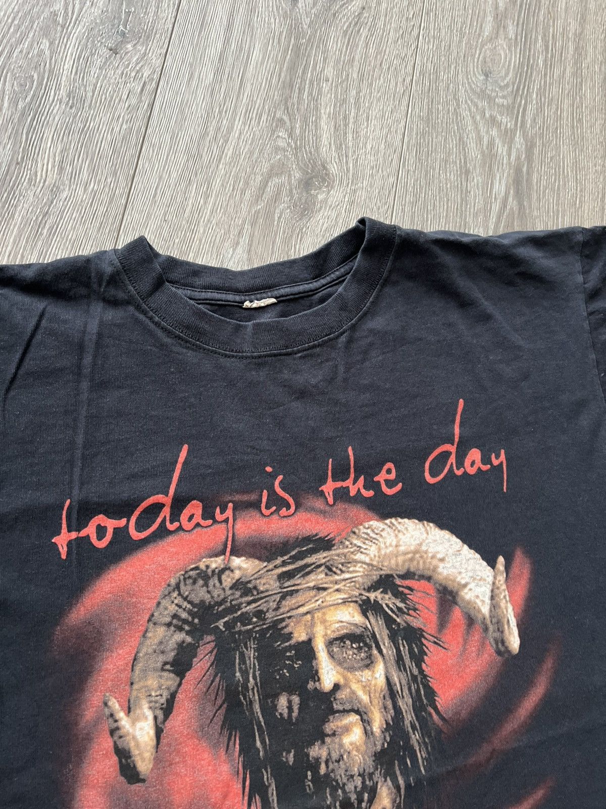 Band Tees 1999 Today Is The Day In The Eyes Of God Merch T-Shirt Rock Size US XL / EU 56 / 4 - 6 Thumbnail