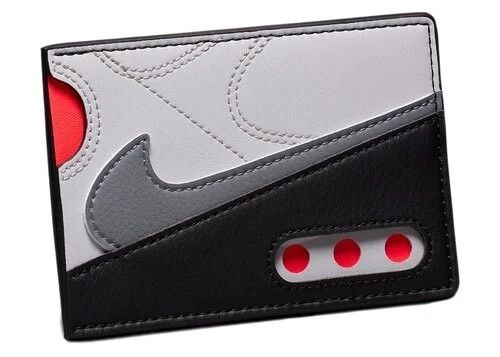 Nike Nike Air Max 90 Card Wallet Grey White Infared Size ONE SIZE - 2 Thumbnail