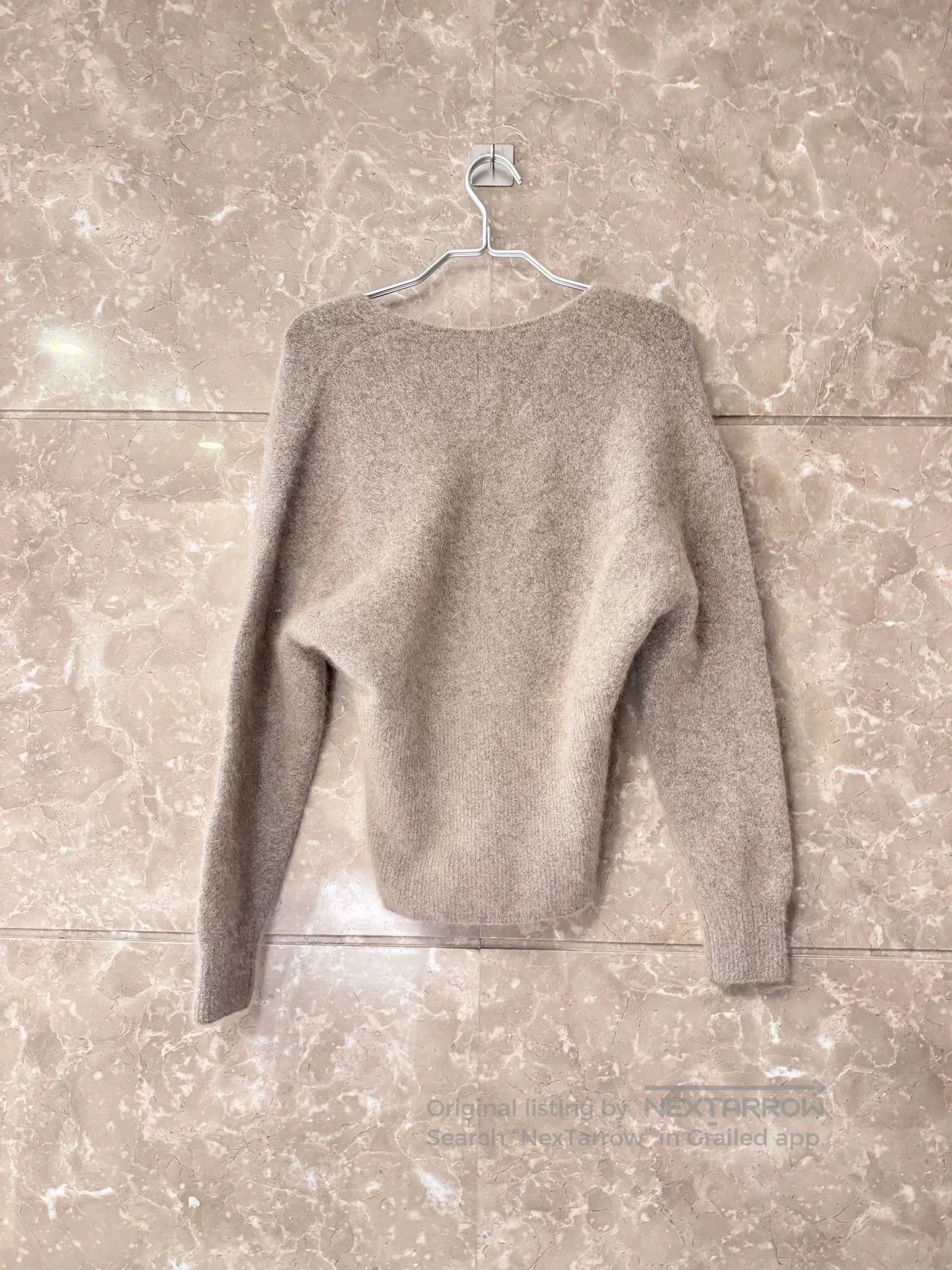 Japanese Brand Deepmoss Camel Mohair Sweater. Size S / US 4 / IT 40 - 2 Thumbnail