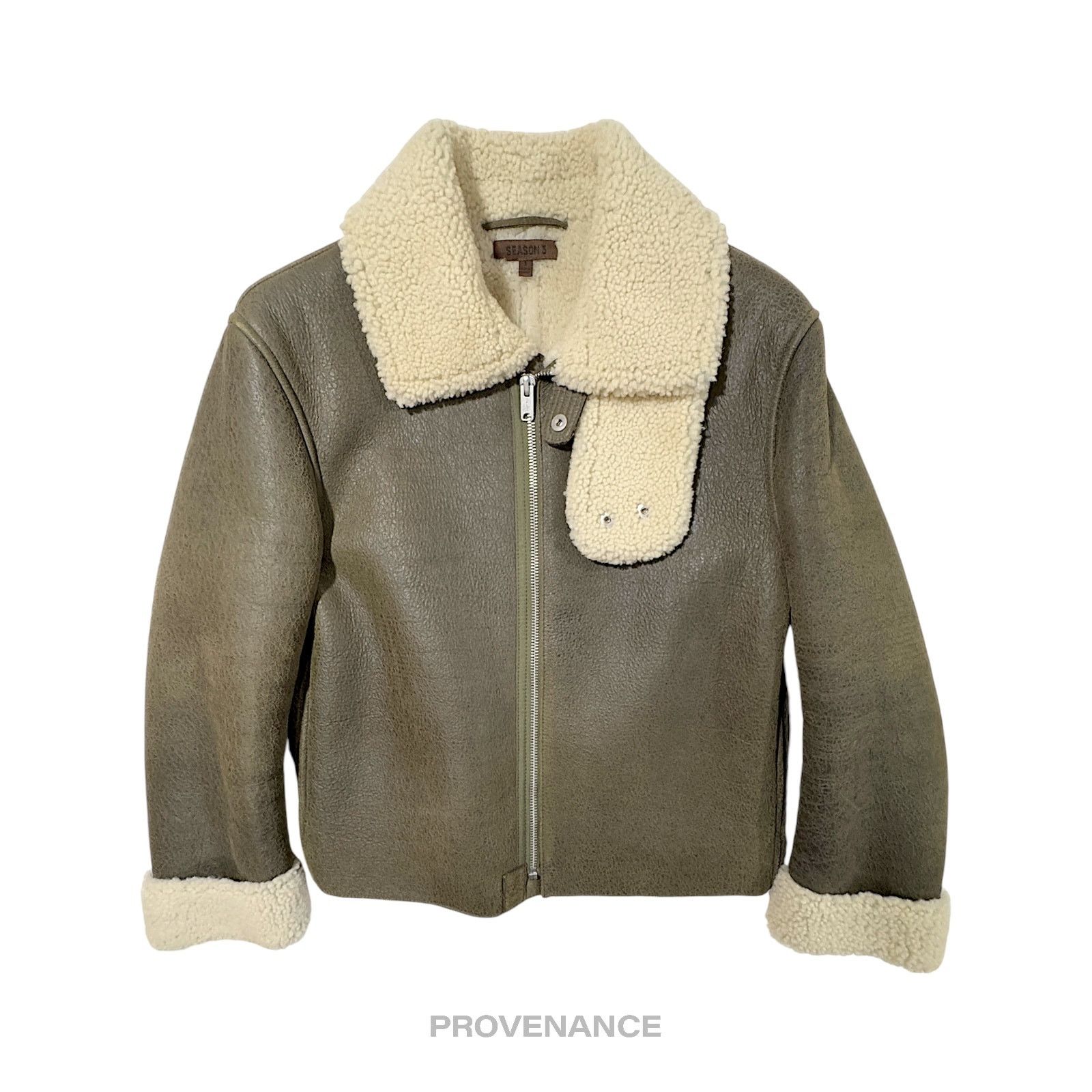 Yeezy Season ? YEEZY SEASON 3 Shearling Bomber Jacket Coat 
