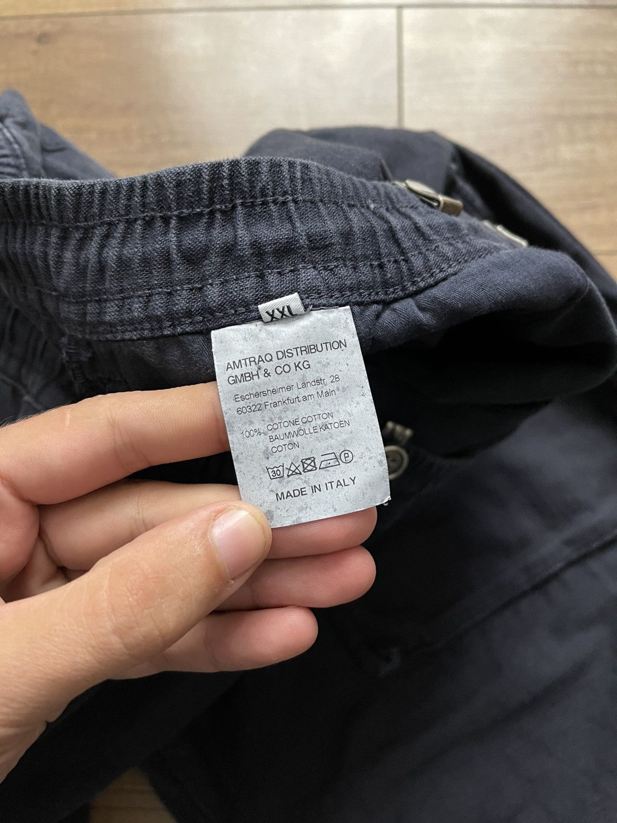Tellason Tellason Sateen Navy Cargo Pants Size US 38 / EU 54 - 14 Thumbnail