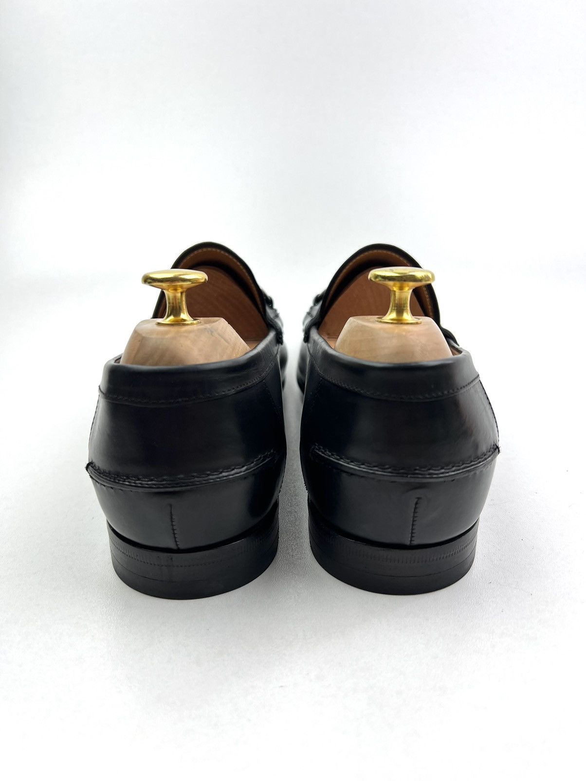 Gucci GUCCI Loafers Leather Shoes HORSEBIT Buckle Black Men’s Size US 9 / EU 42 - 7 Thumbnail