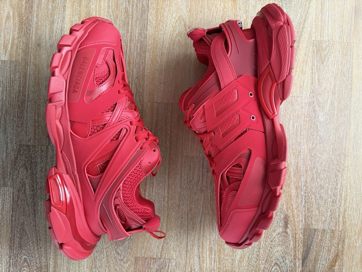 Balenciaga Red Balenciaga Track 1.0 Size US 11 / EU 44 - 4 Thumbnail