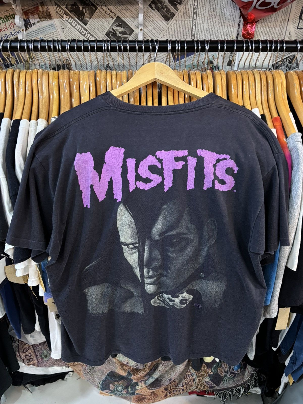 Vintage Misfits faded 1995 Size US XL / EU 56 / 4 - 3 Thumbnail