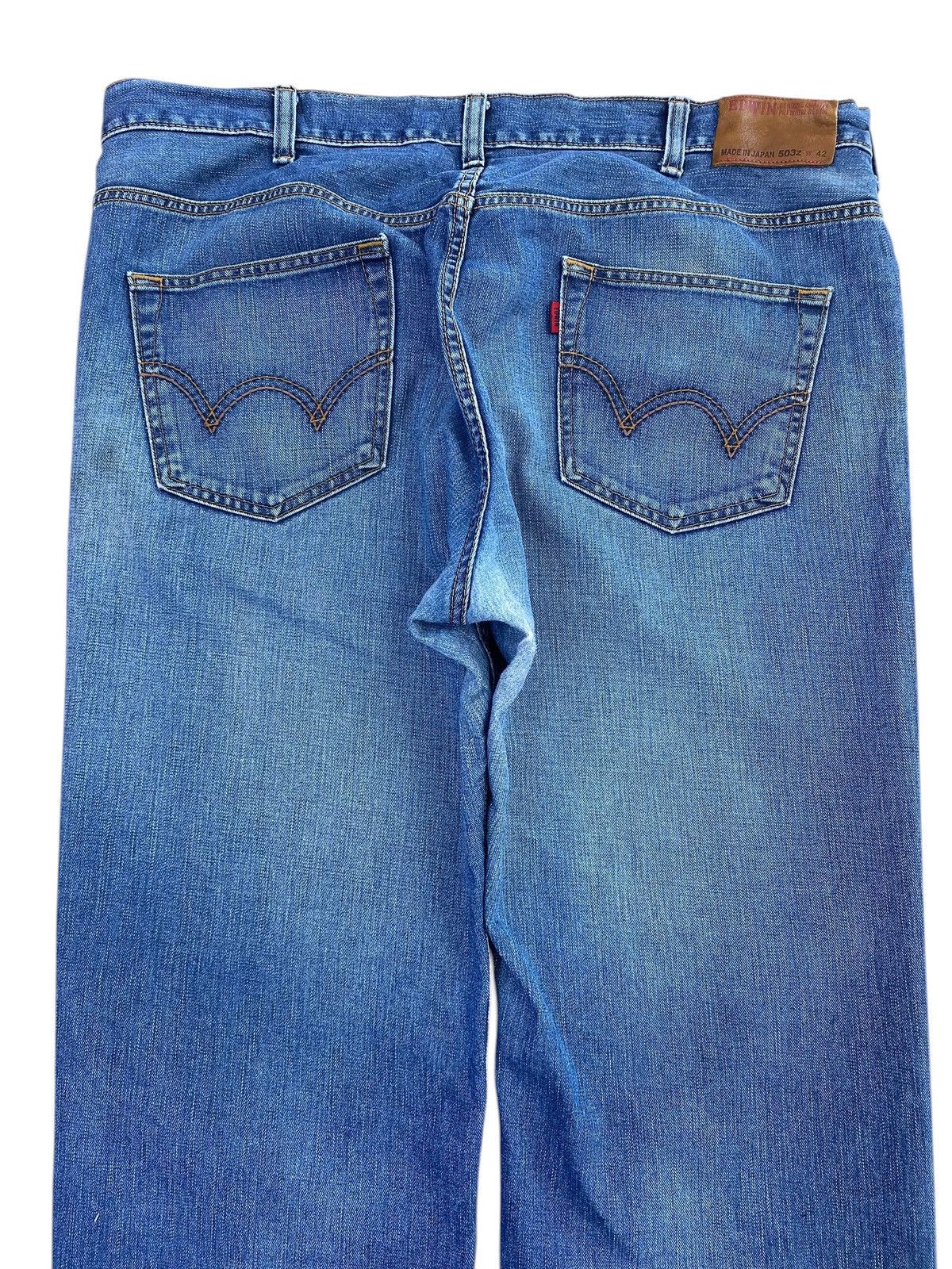 Edwin Edwin 503 Blue Wash Style Loose Jeans Size US 42 / EU 58 - 4 Thumbnail