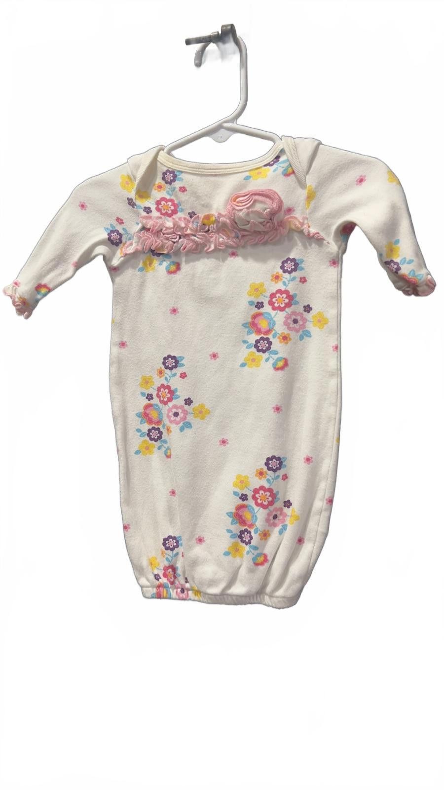 Other Koala Baby Floral Newborn Gown - Adorable Cotton Dress Size ONE SIZE - 1 Thumbnail