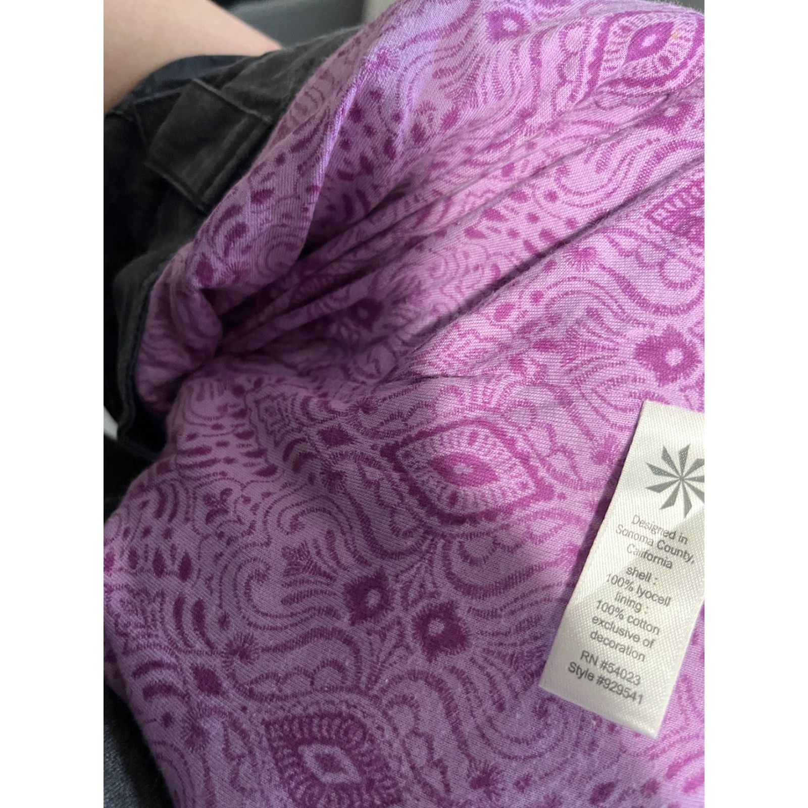 Athleta VINTAGE Athleta Cargo Pants Women's Size 2 Black Travel Clothing Size 26" / US 2 / IT 38 - 6 Thumbnail