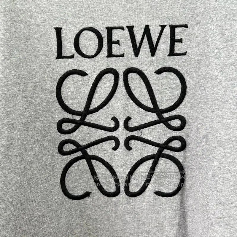 Loewe Loewe Gray Cotton Women's Sweatshirt . Size XS / US 0-2 / IT 36-38 - 2 Thumbnail