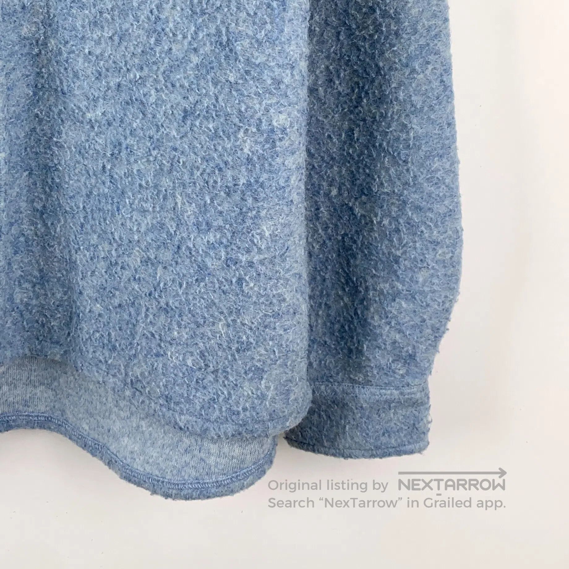 Stussy Stussy Sky Blue Collar Single Breasted Long Sleeve Knit Sh Size US M / EU 48-50 / 2 - 4 Thumbnail