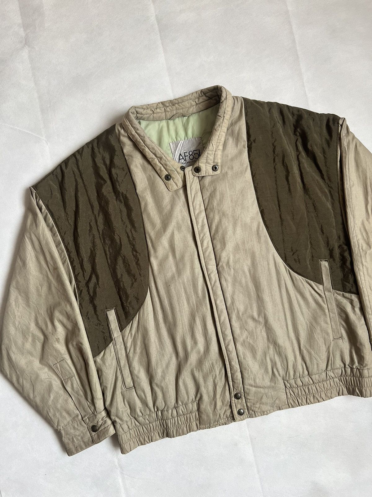 Japanese Brand AF85I Antonio Fusco Japanese Bomber Jacket Size US M / EU 48-50 / 2 - 7 Thumbnail
