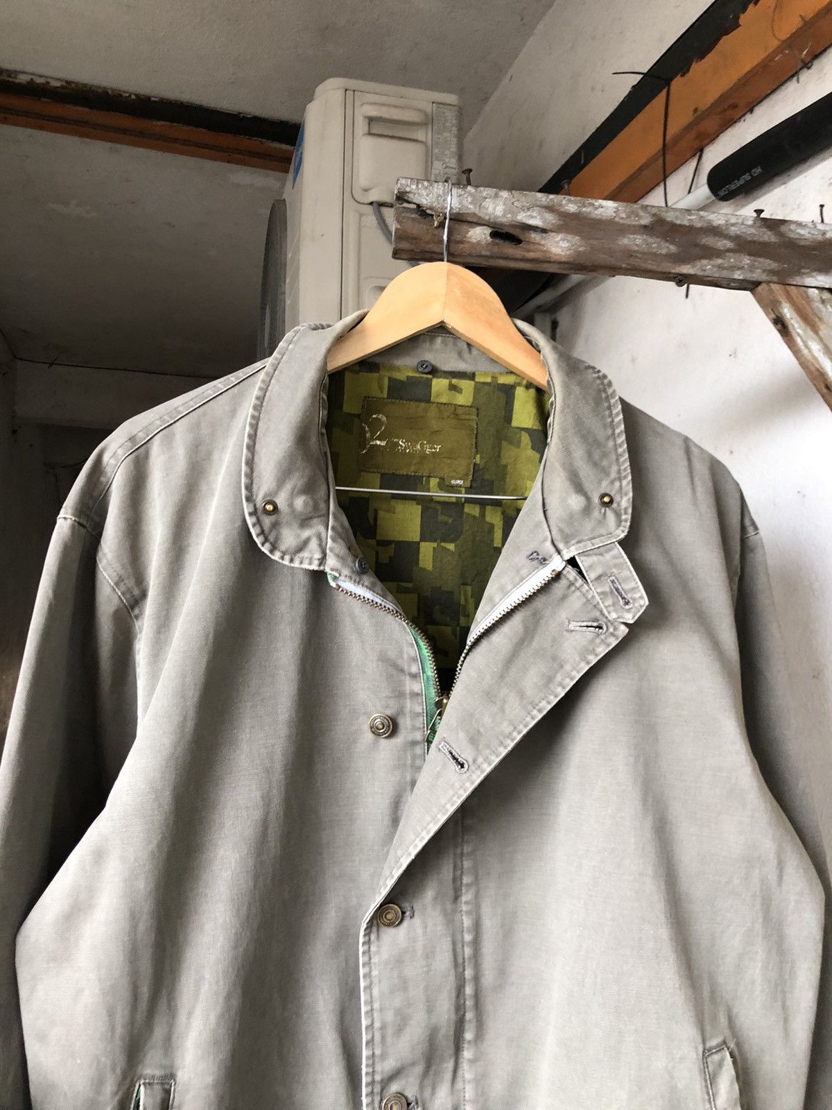 Japanese Brand Vintage Swagger Distressed Carpenter Bomber Jacket Size US XL / EU 56 / 4 - 11 Thumbnail