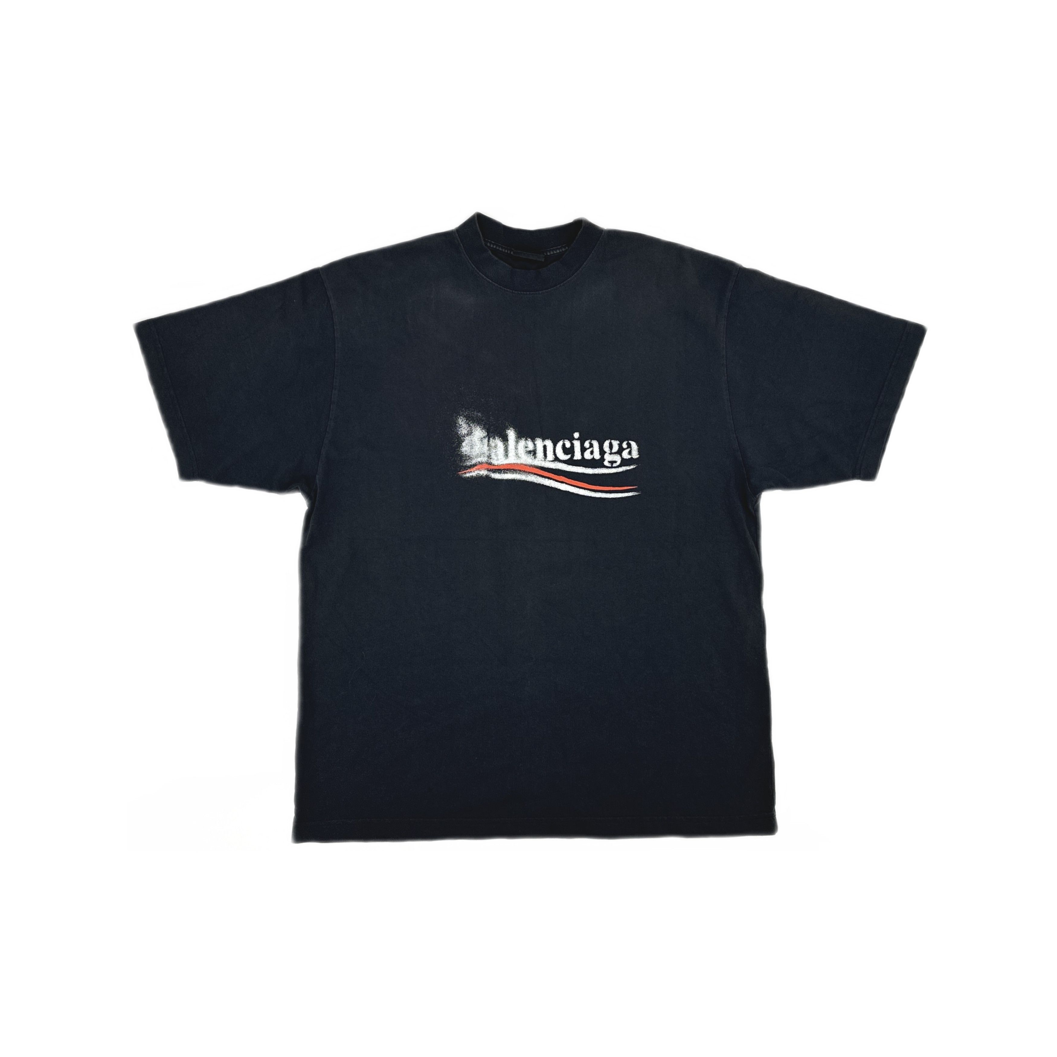 Balenciaga Balenciaga Logo Print T-Shirt Size S Size US S / EU 44-46 / 1 - 1 Thumbnail
