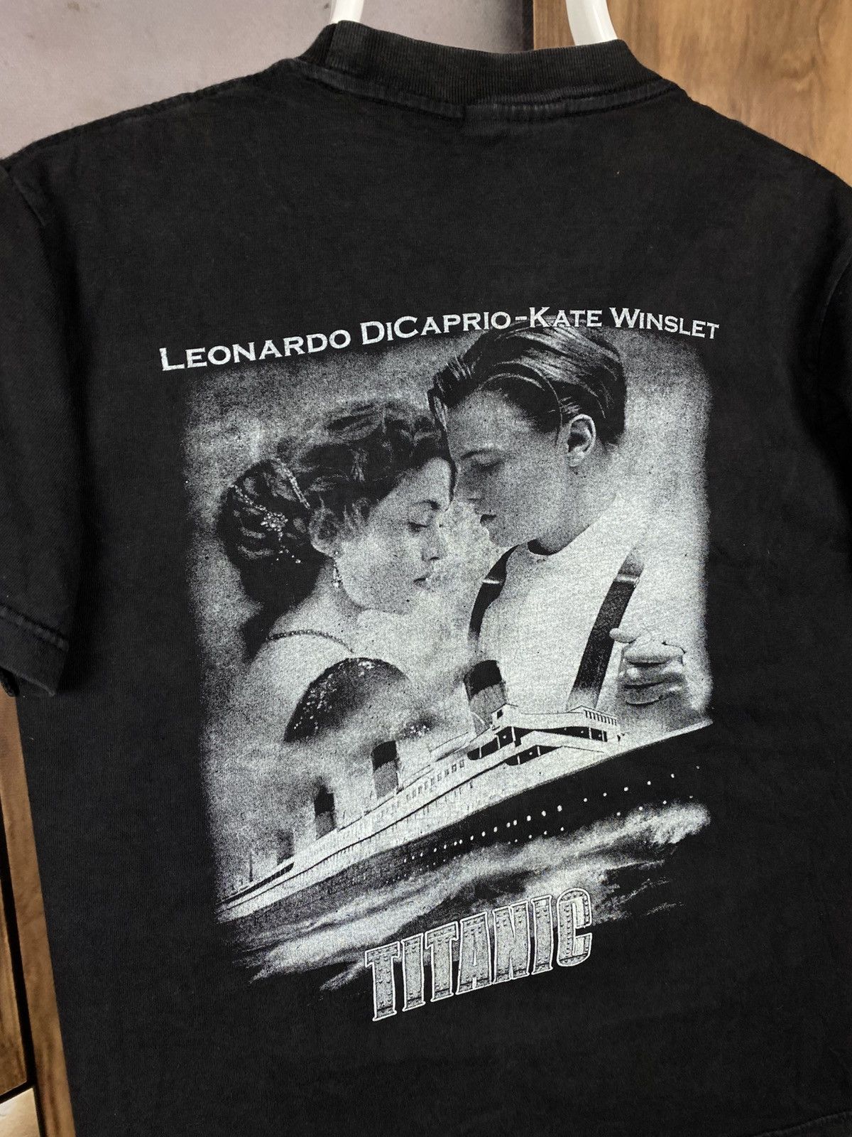 Vintage 🍿Vintage 90s T-Shirt Titanic Y2K Kate Winslet Leonardo Dica🍿 Size US M / EU 48-50 / 2 - 4 Thumbnail
