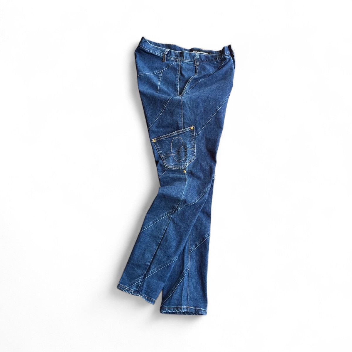mercibeaucoup Mercibeaucoup by Isseymiyake Cargo Denim Pants Size US 31 - 5 Thumbnail