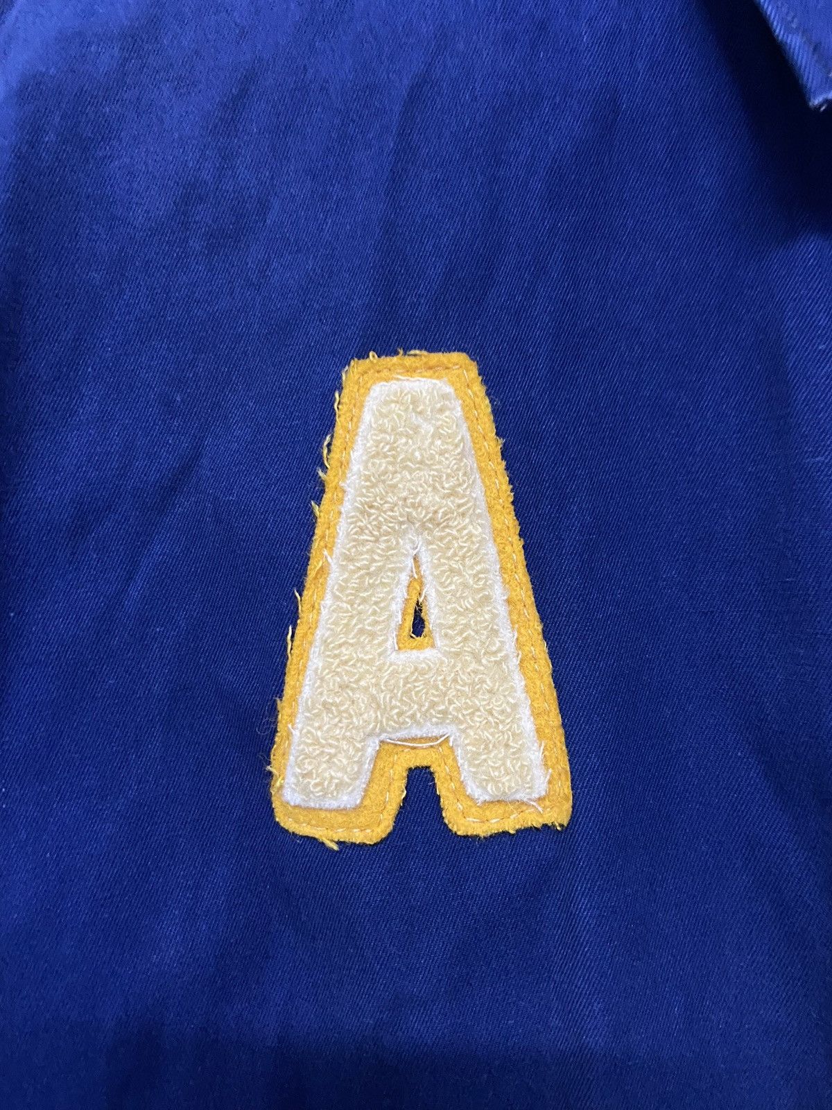 Vintage Vintage 1970s French Work Jacket ‘A’ Patch Multi Pocket Size US L / EU 52-54 / 3 - 3 Thumbnail