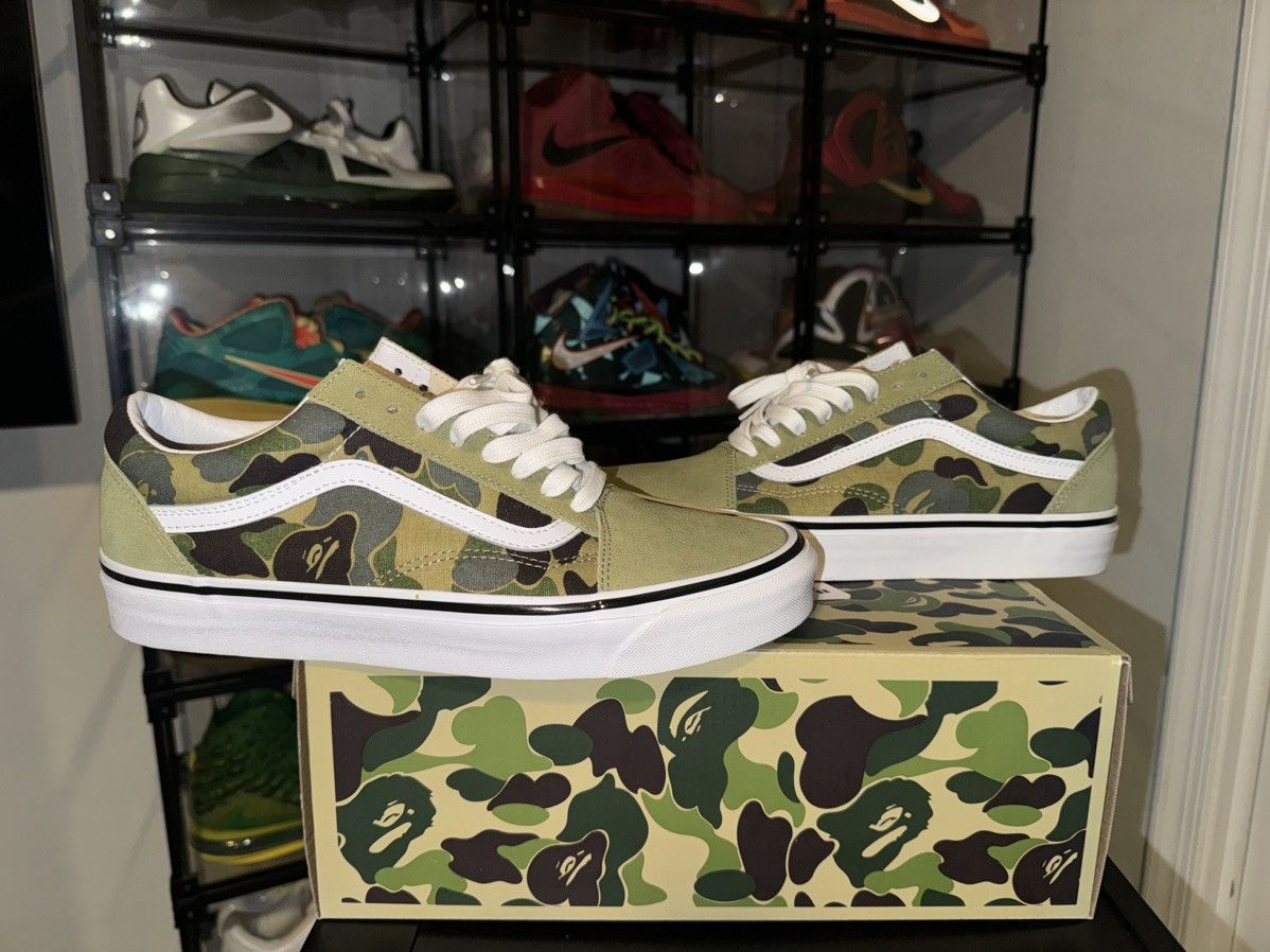 Vans camo green orders