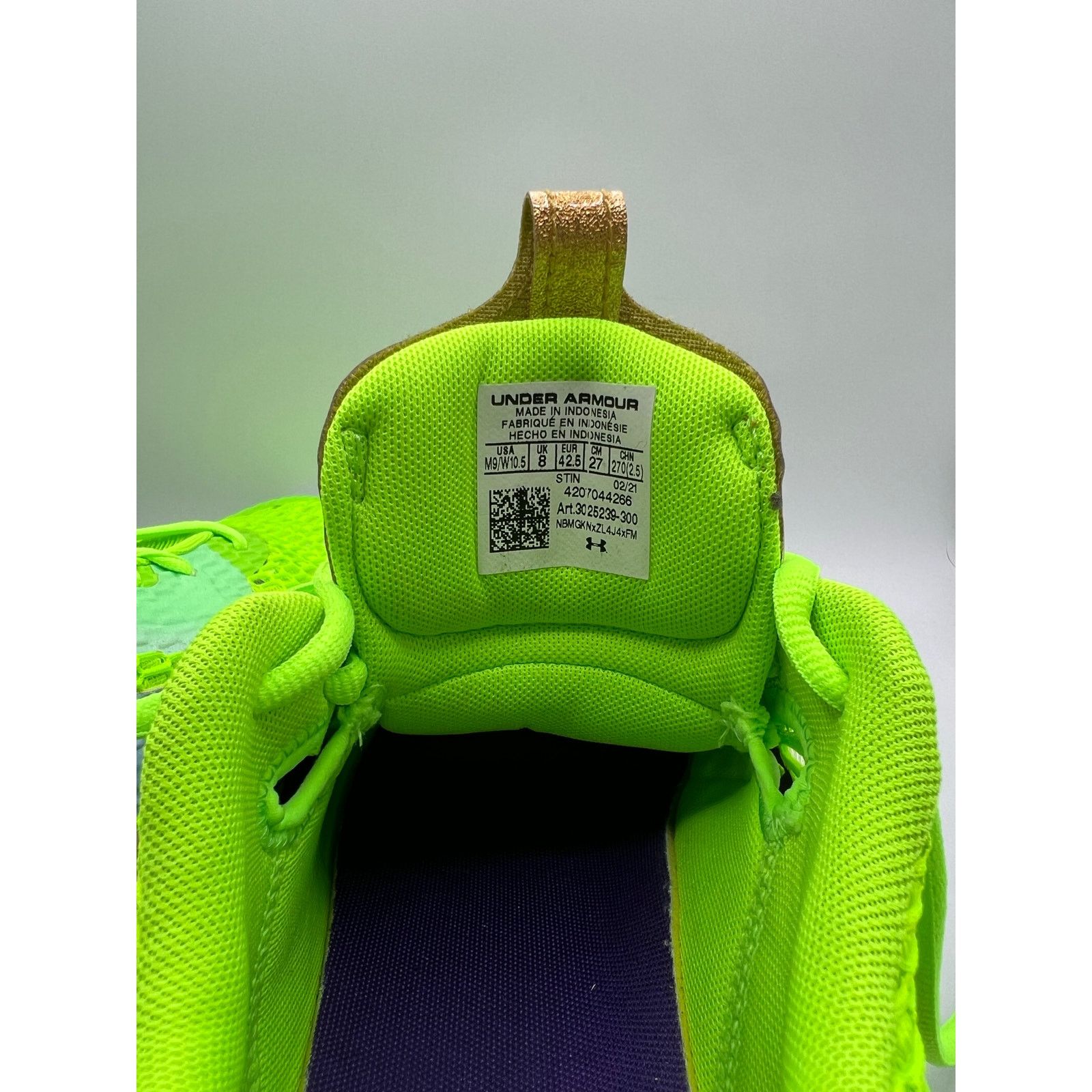 Under Armour Under Armour Anatomix Spawn 2 Green Gold 3025239-300 Men Size US 9 / EU 42 - 7 Thumbnail