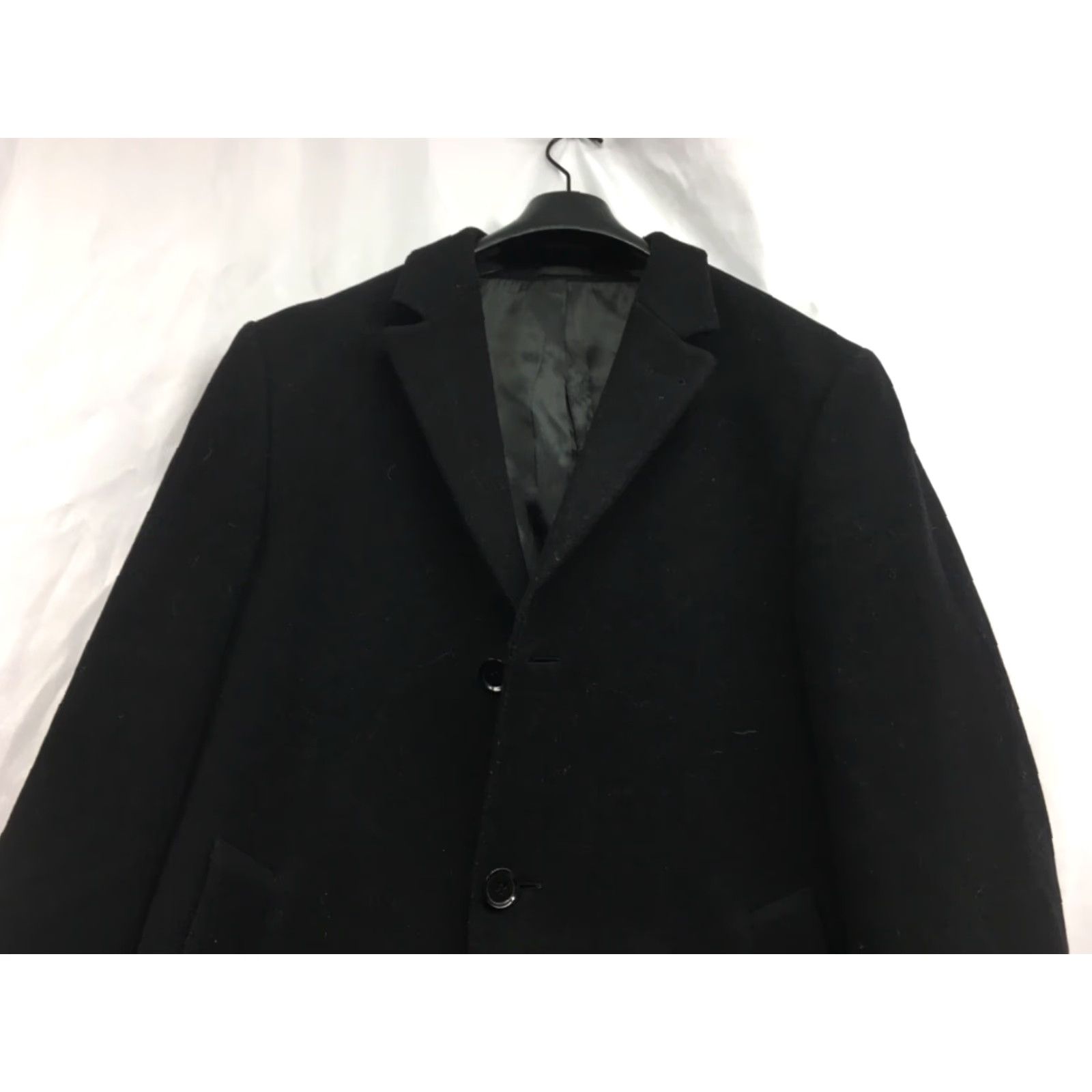 Calvin Klein Calvin Klein Black Overcoat Peacoat Button Up MEN SIZE 41 Winter Warm Dress Size US XS / EU 42 / 0 - 5 Thumbnail