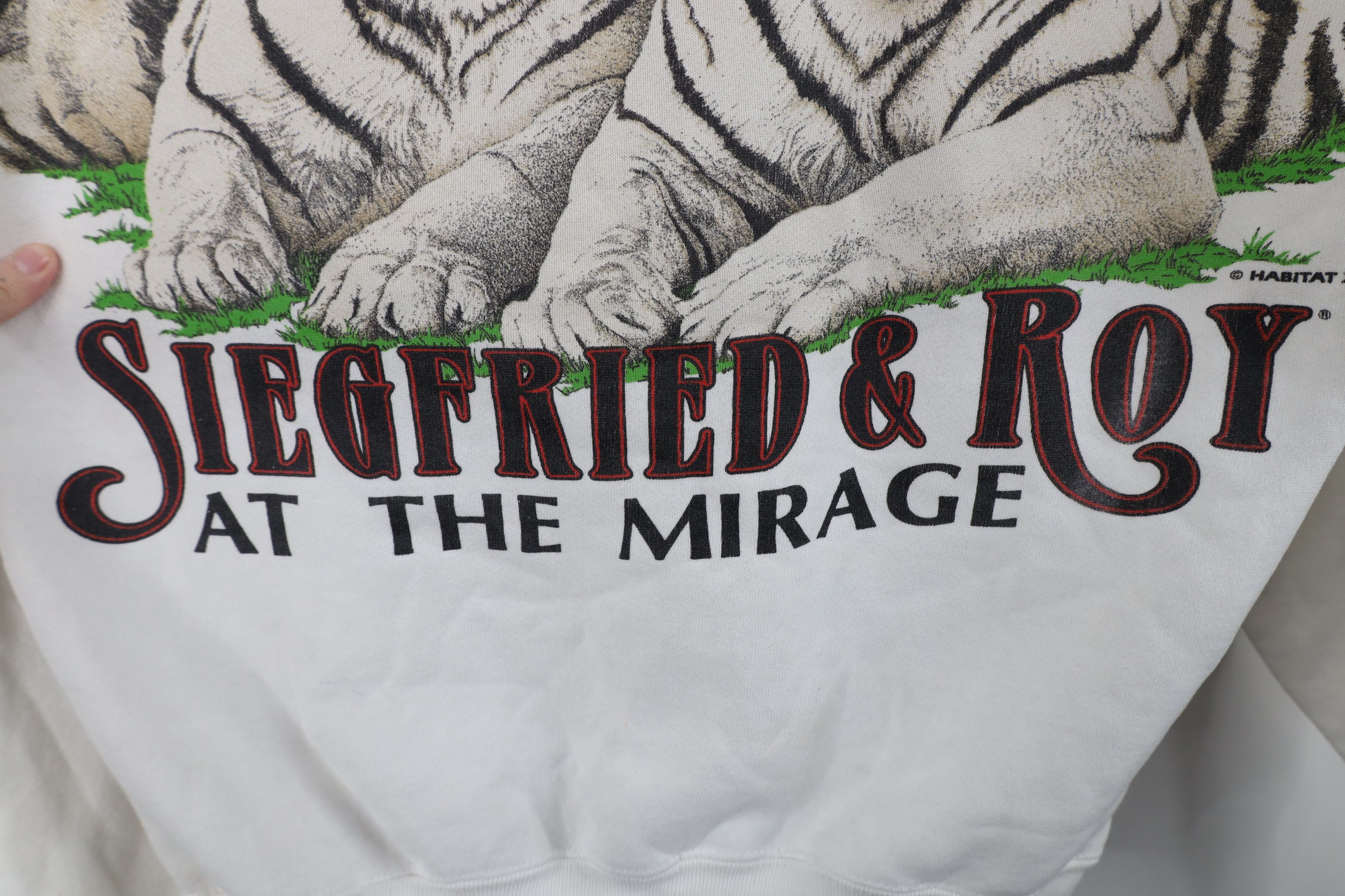 Vintage Vintage 90s Streetwear Siegfried & Roy Mirage Sweatshirt USA Size US M / EU 48-50 / 2 - 7 Thumbnail