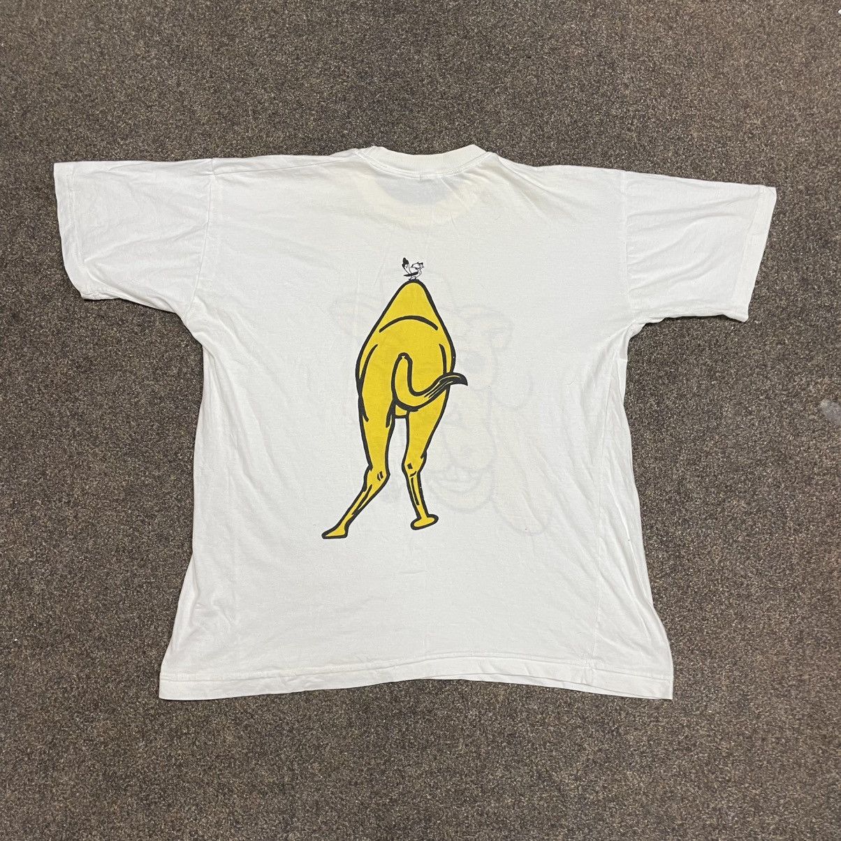Vintage Vintage Y2K Graphic Tee Funny Cartoon Camel Print Cream L Size US L / EU 52-54 / 3 - 9 Thumbnail