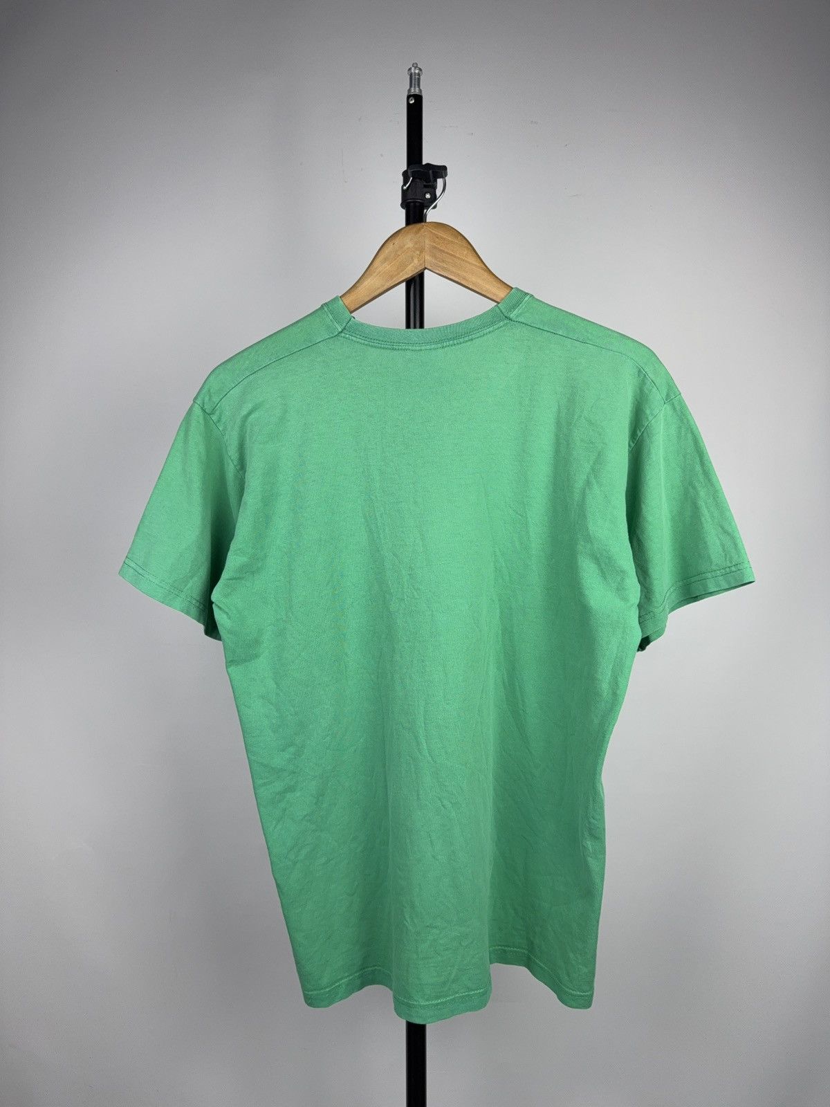Nintendo 00s retro Know Your Mushrooms Mario Parody Tee Green Size M Size US M / EU 48-50 / 2 - 8 Thumbnail