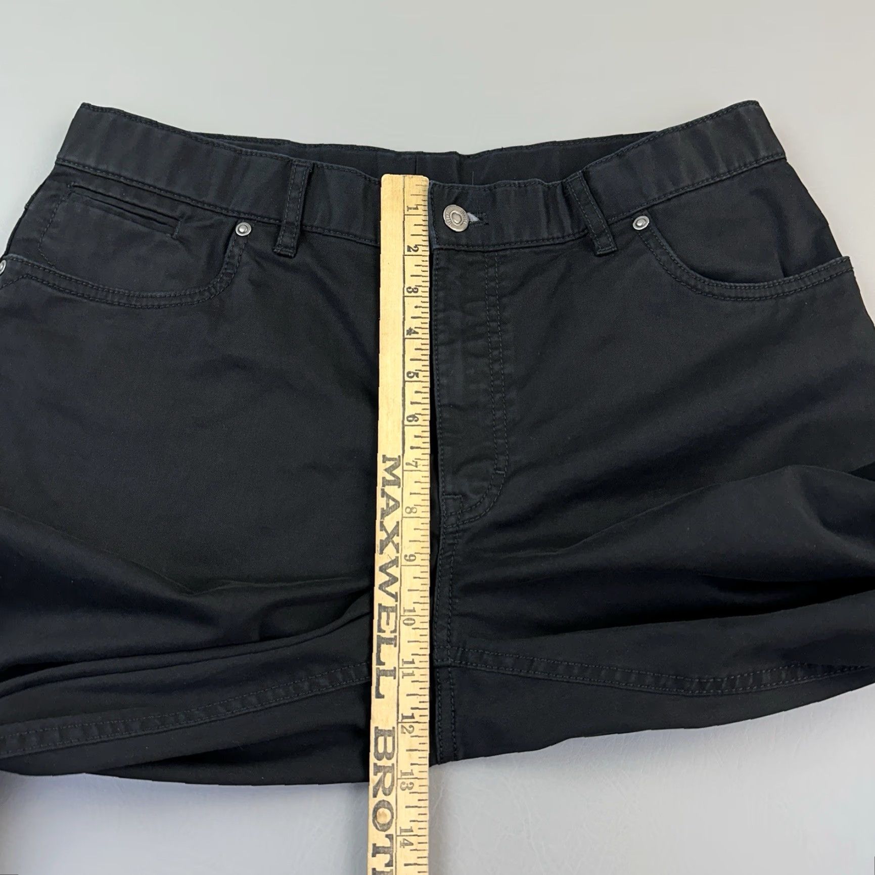 Vintage Hiltl Pants Mens 34x29 Black 5 Pocket Casual Preppy Golf Chino Straight Regular Kurt Performance 54 34x29 Mens Pants Size US 34 / EU 50 - 5 Thumbnail