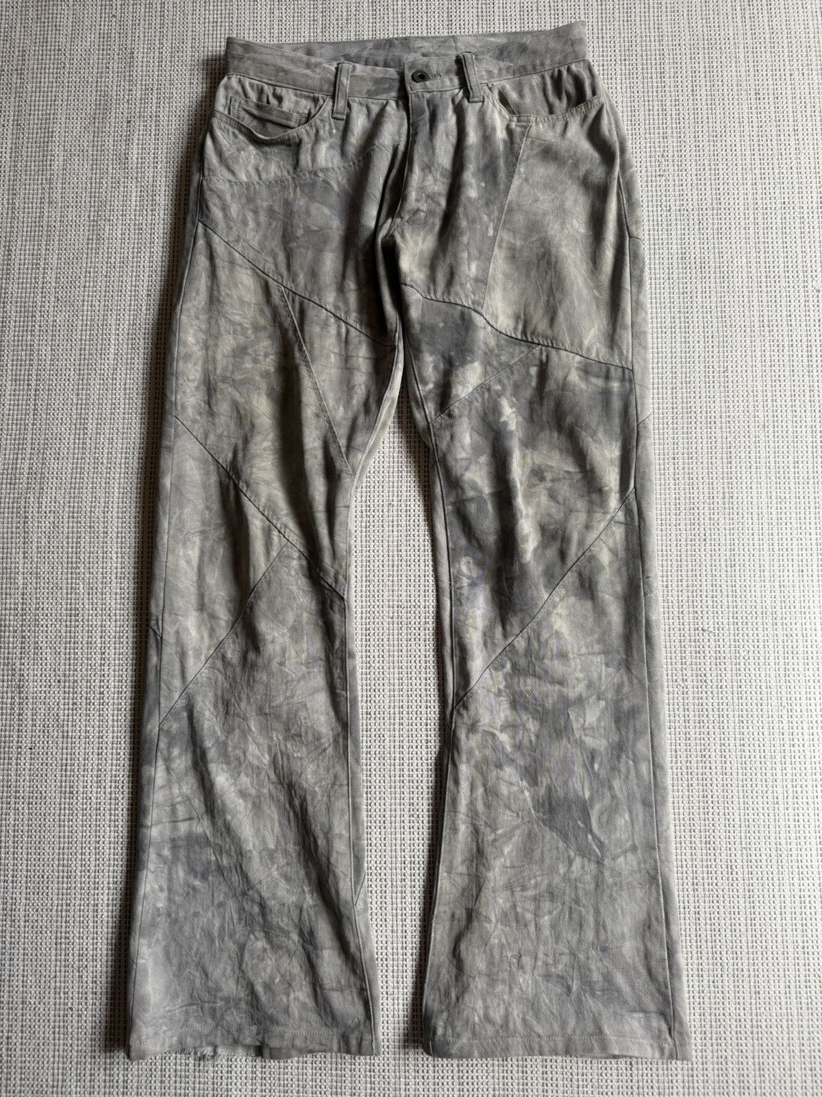 Japanese Brand EDGE RUPERT Asymmetrical flare jeans Size US 29 - 1 Thumbnail