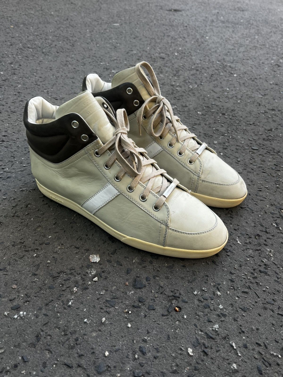 Dior AW12 Dior High Top sneakers by KVA indiesleaze hedi Size US 11 / EU 44 - 12 Thumbnail