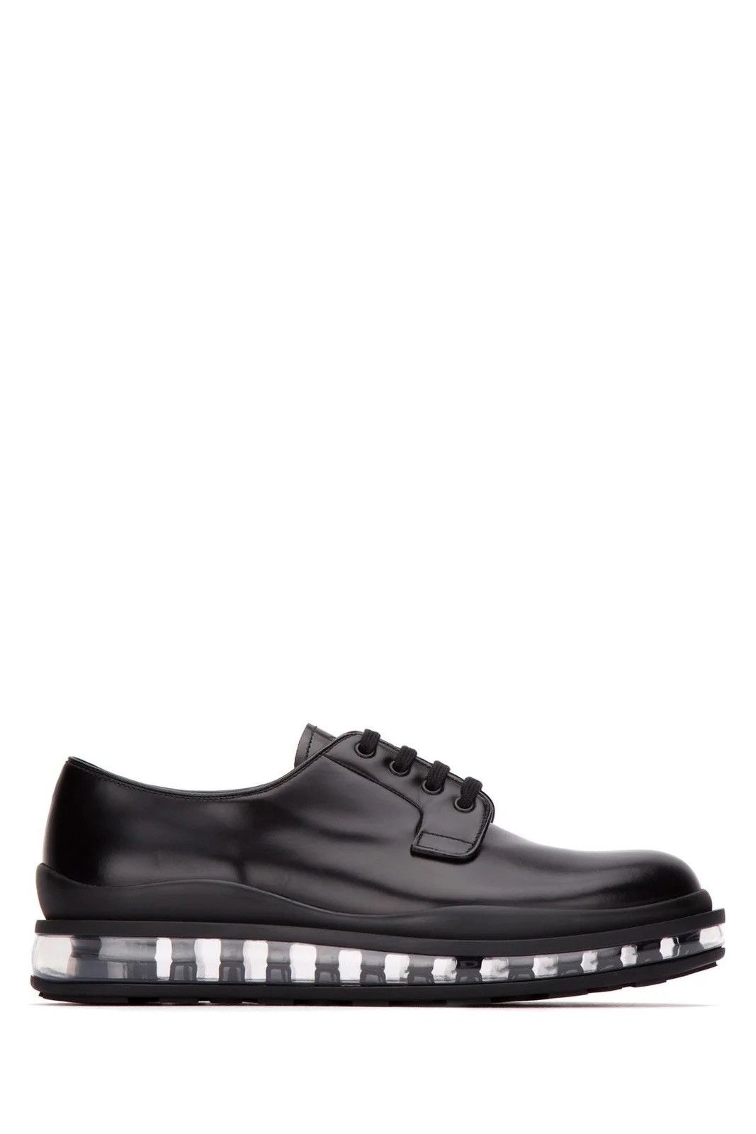 Prada Prada Levitate Brushed Leather Derby Shoes Size US 8 / EU 41 - 7 Thumbnail