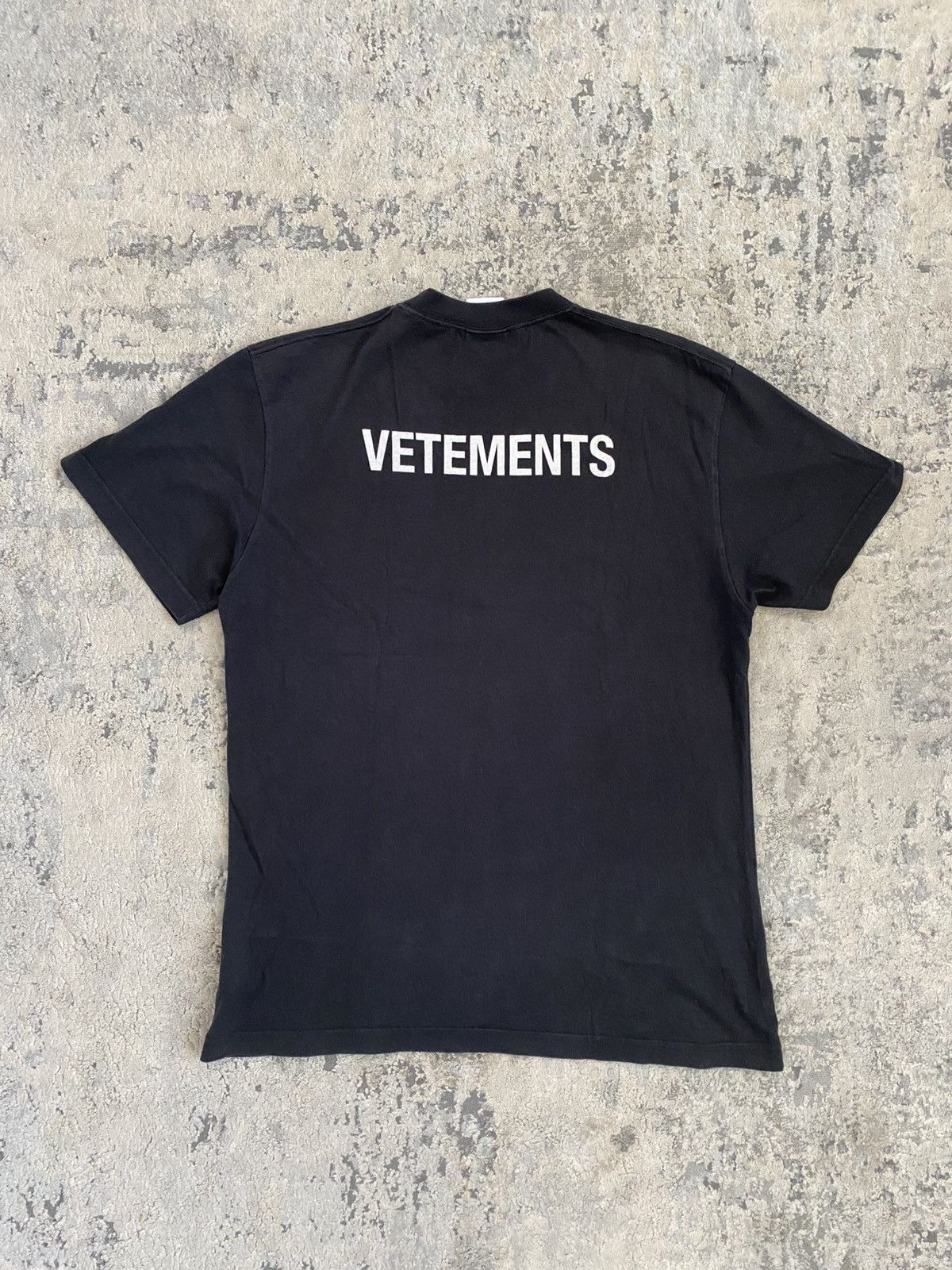 Vetements T Shirt Staff | Grailed