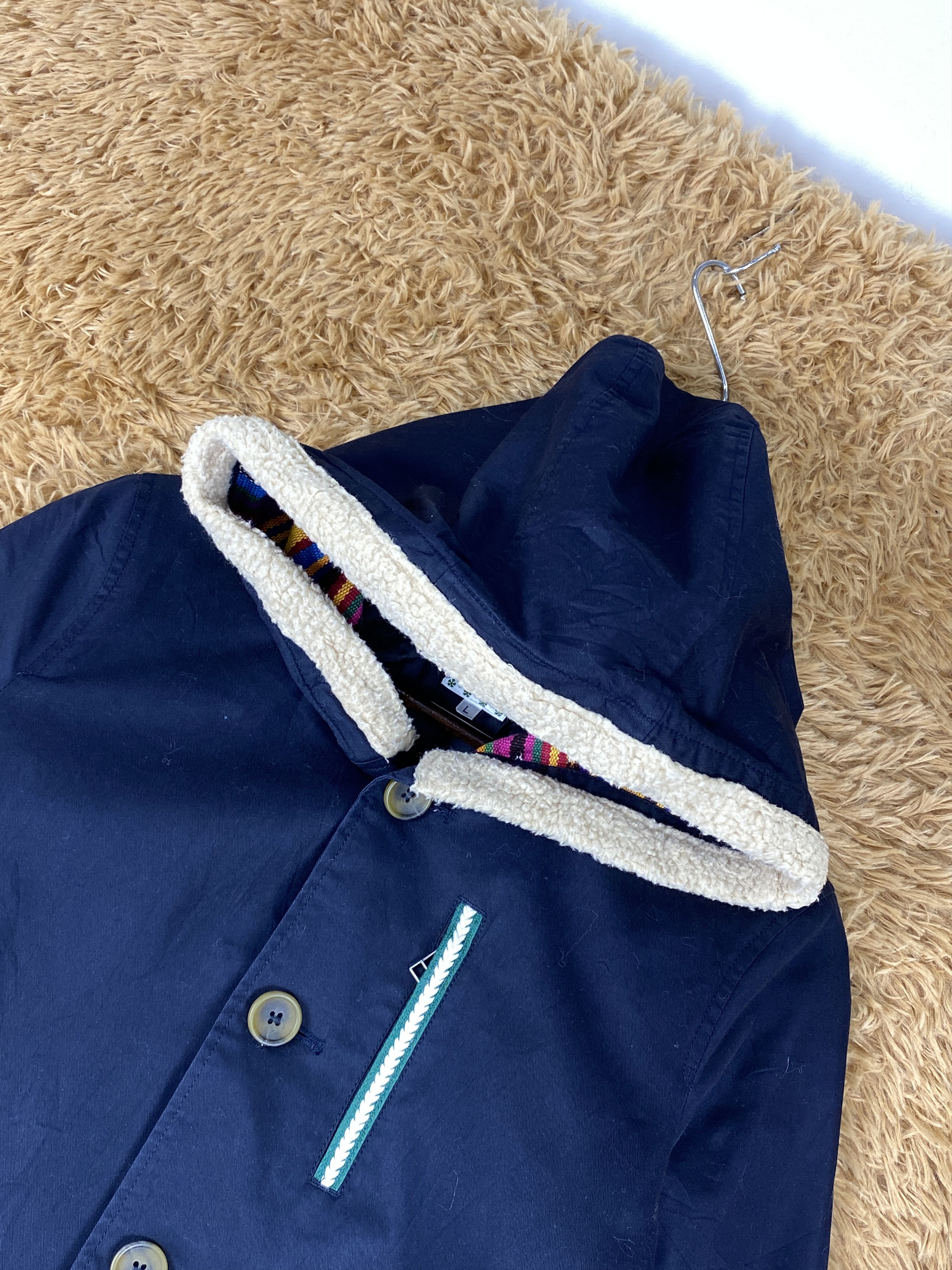 Japanese Brand Vintage Titicaca Hoodie Quilted Lining Jacket J1815 Size L / US 10 / IT 46 - 2 Thumbnail