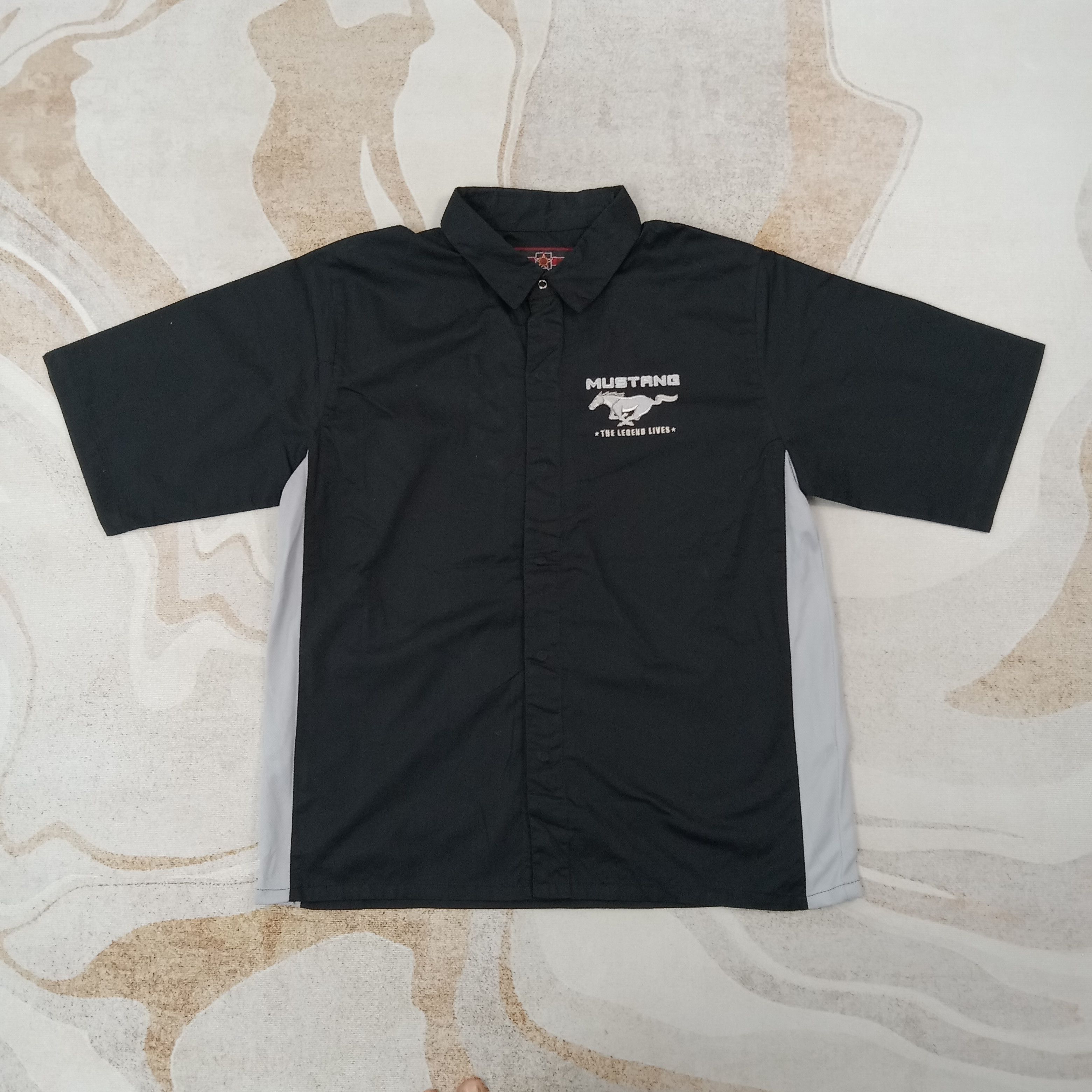 Ford Ford Mustang Racing Supercar Work Shirt C267N11 Size US L / EU 52-54 / 3 - 3 Thumbnail