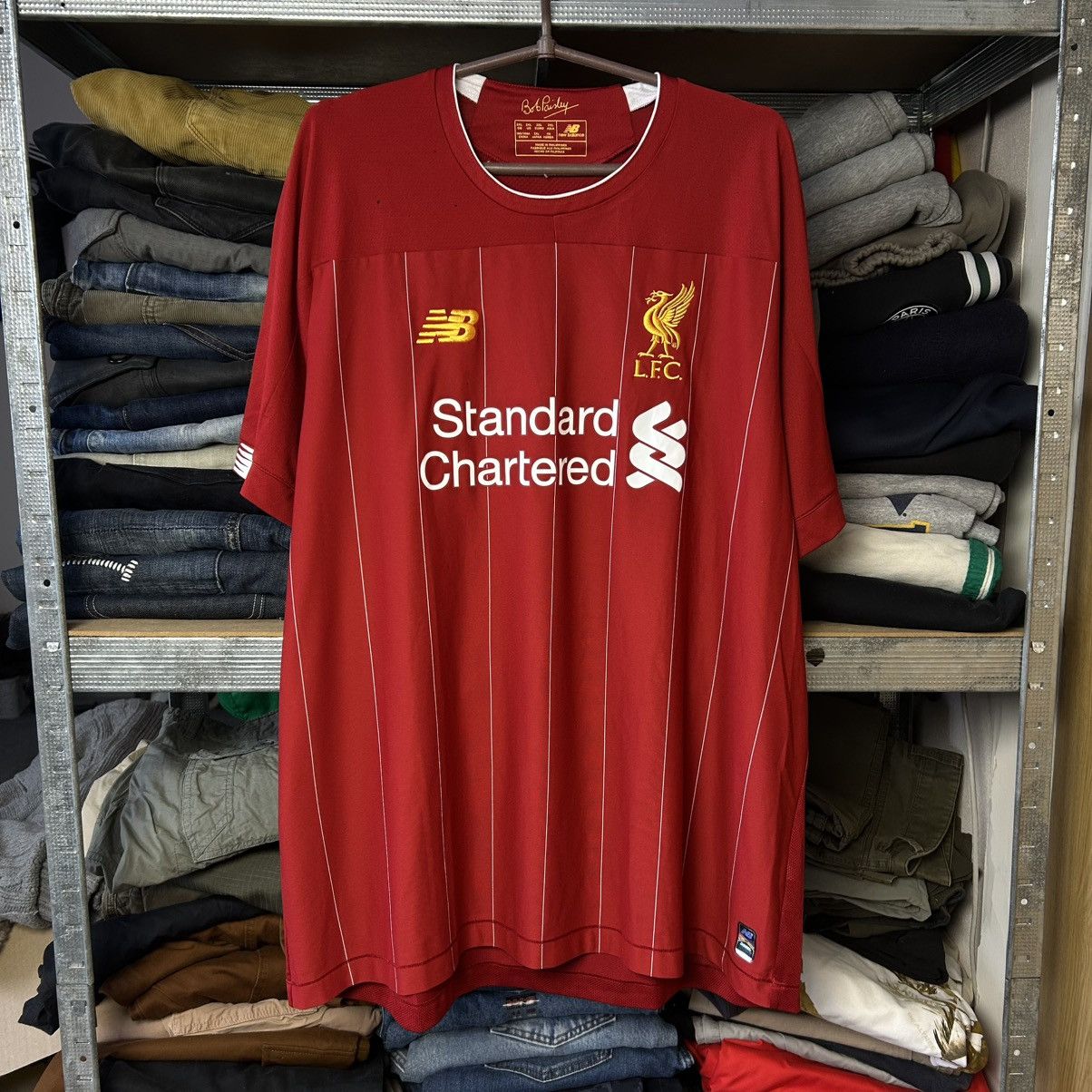New Balance Mens New Balance Liverpool 2020 Home Soccer Team jersey Size US XXL / EU 58 / 5 - 1 Thumbnail