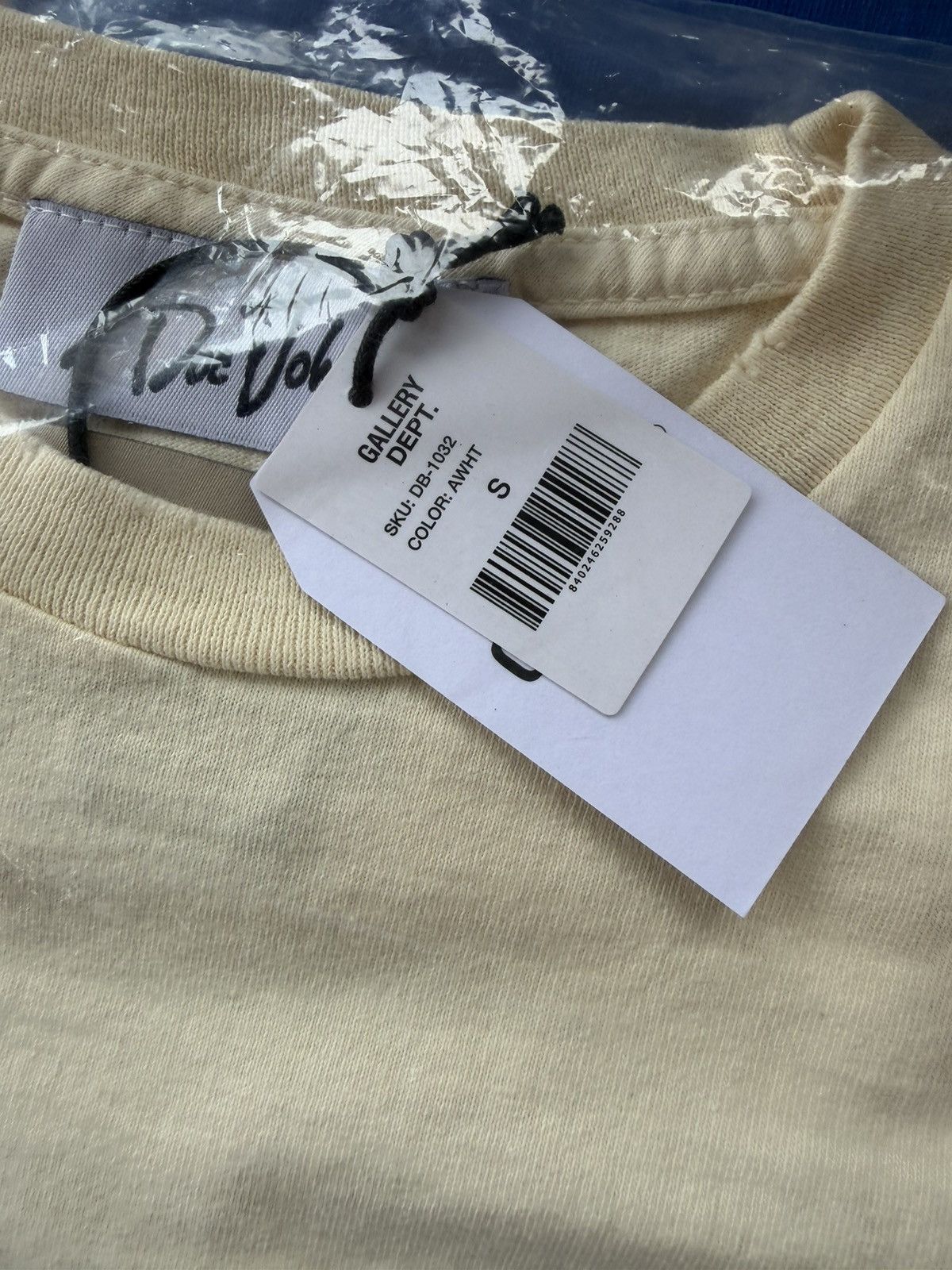 Gallery Dept. Gallery Dept. Dead Batteries T-Shirt – Cream – NWT Small Size US S / EU 44-46 / 1 - 7 Thumbnail