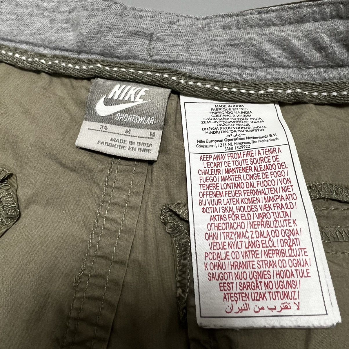 Nike × Vintage Vintage Nike Cargo shorts y2k Size US 34 / EU 50 - 17 Thumbnail
