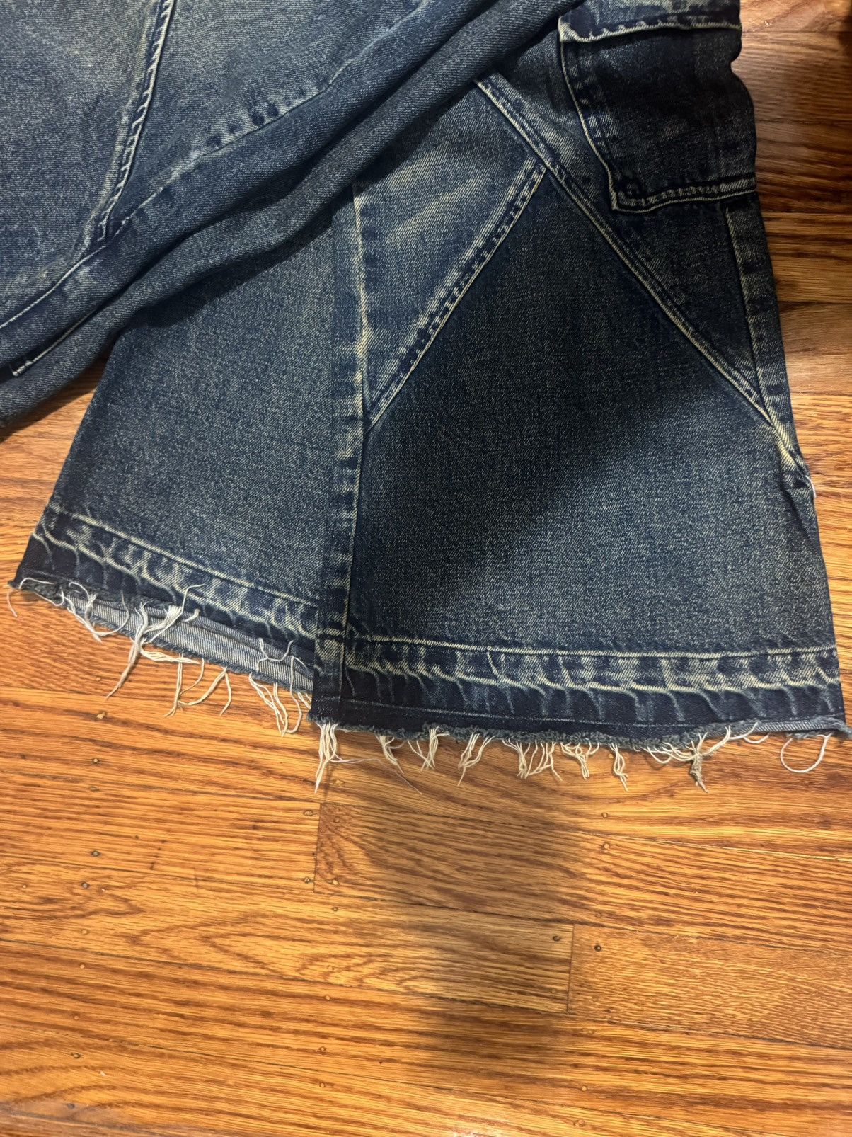 Japanese Brand Aprils Array A cut flared denim Size US 34 / EU 50 - 3 Thumbnail