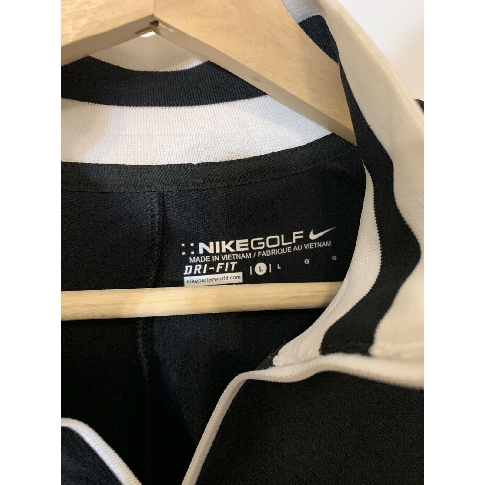Nike NIKE Golf Dri-Fit Black Long Sleeve Pullover Jacket Leapfrog Size US XL / EU 56 / 4 - 2 Thumbnail